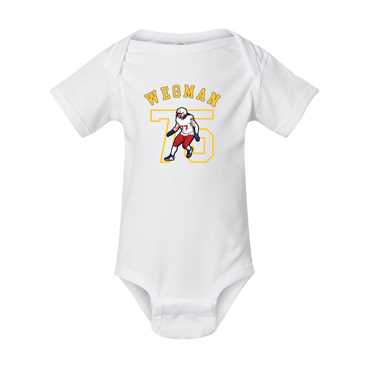 Baby Onesie — Shirsey Arch in White
