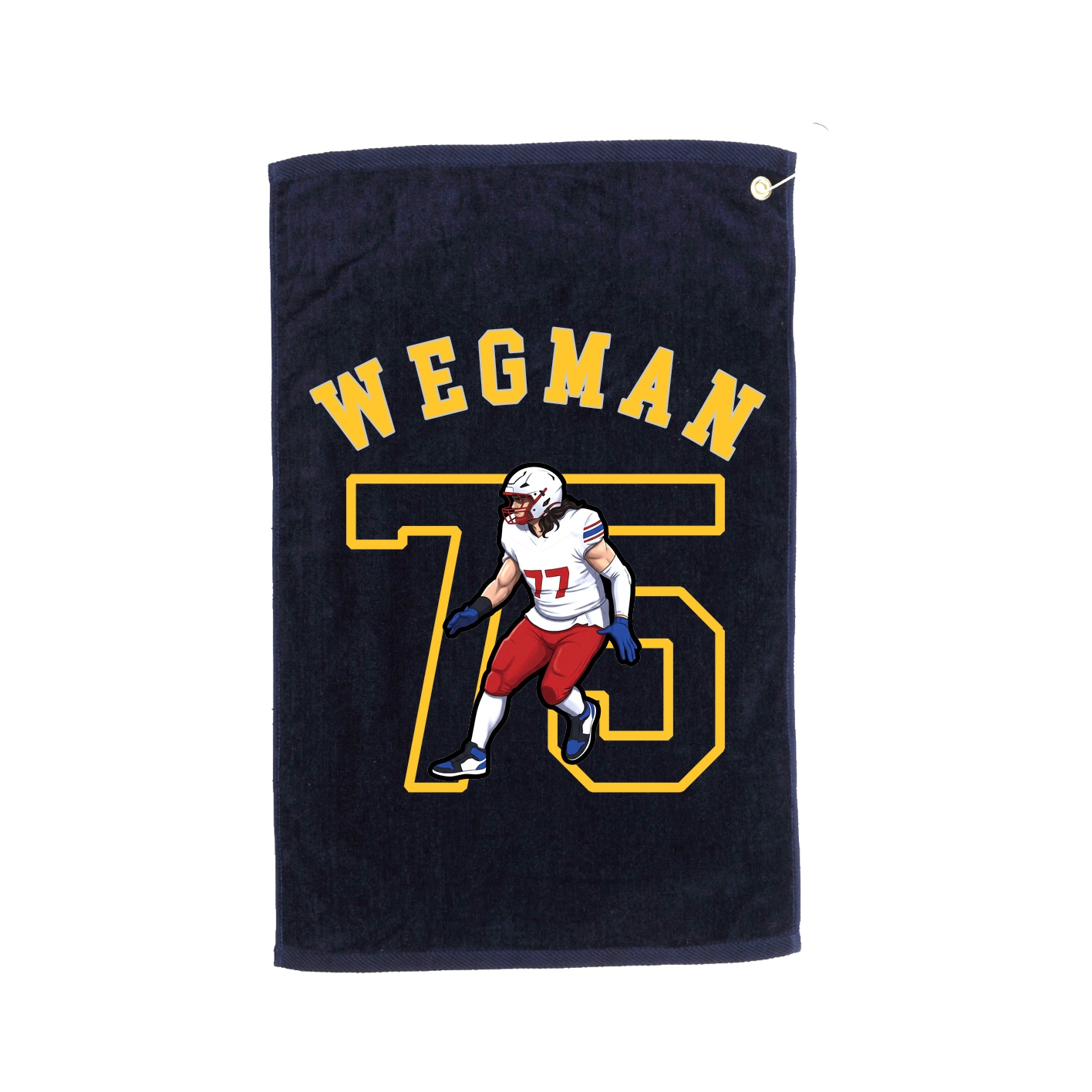 Golf Towel — Shirsey Arch in Navy