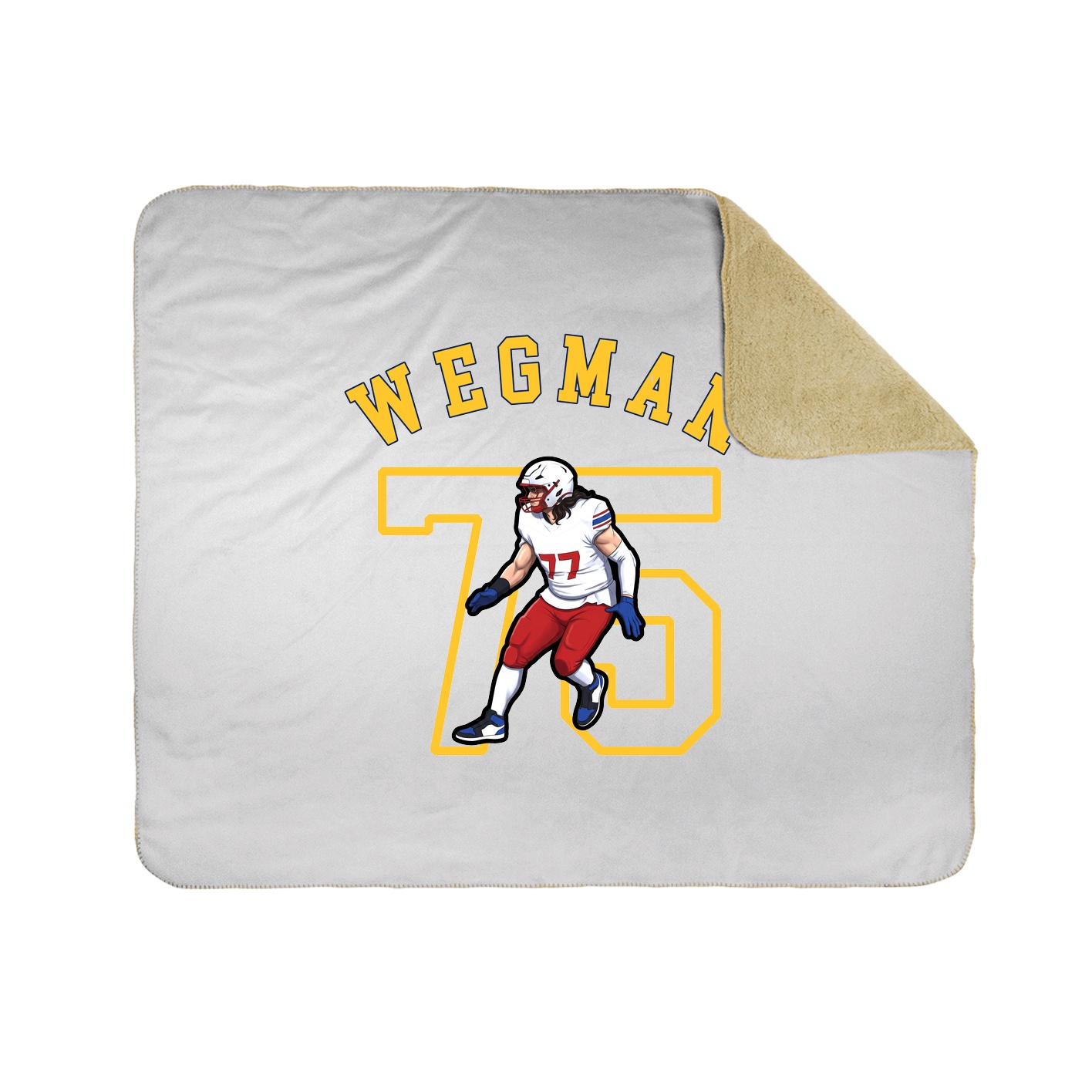 Throw Blanket — Shirsey Arch in White