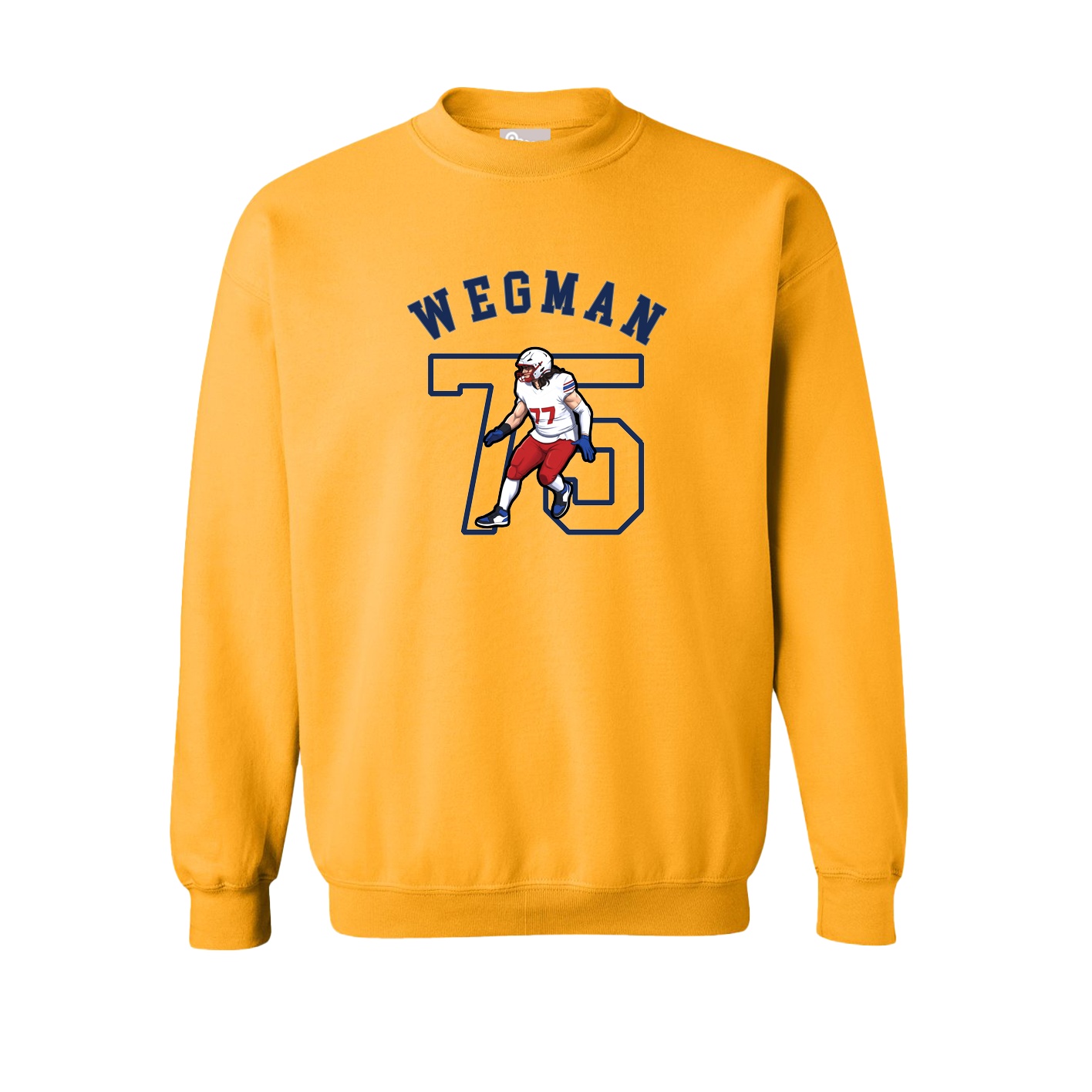 Fleece Crew — Shirsey Arch in Gold