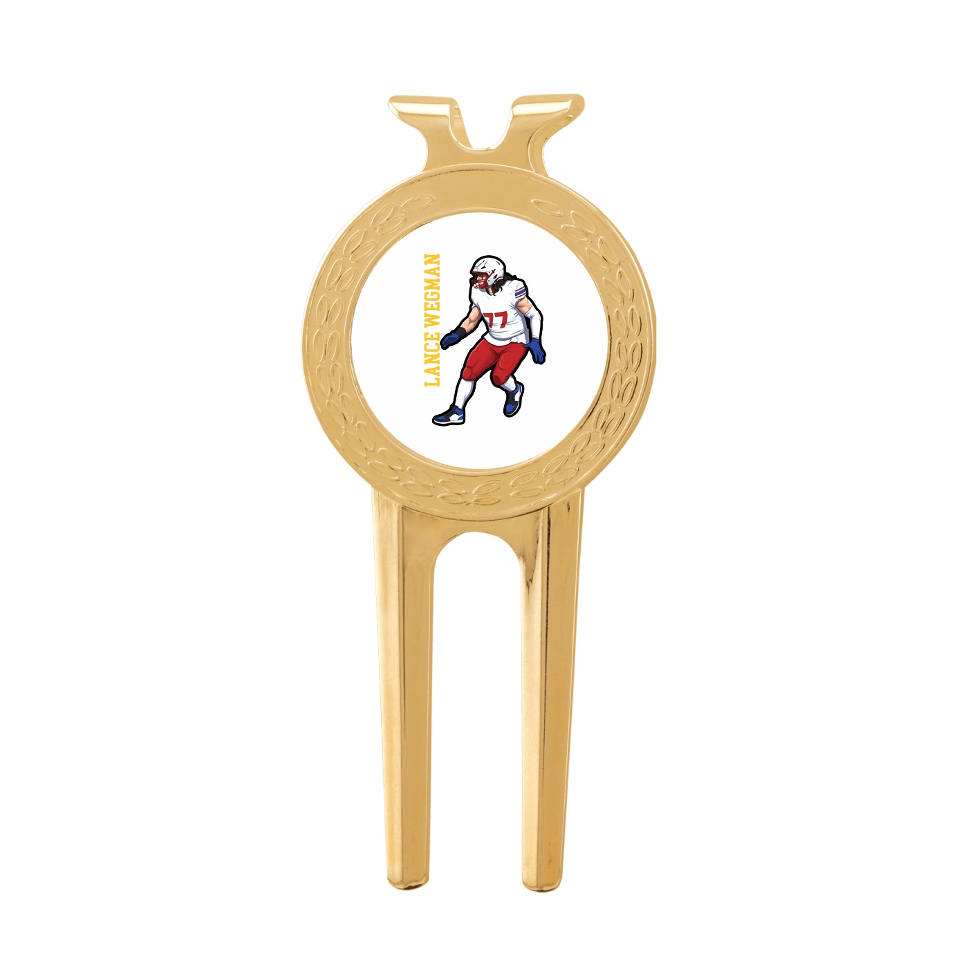 Divot Tool with Ball Marker — Name Vertical in Classic