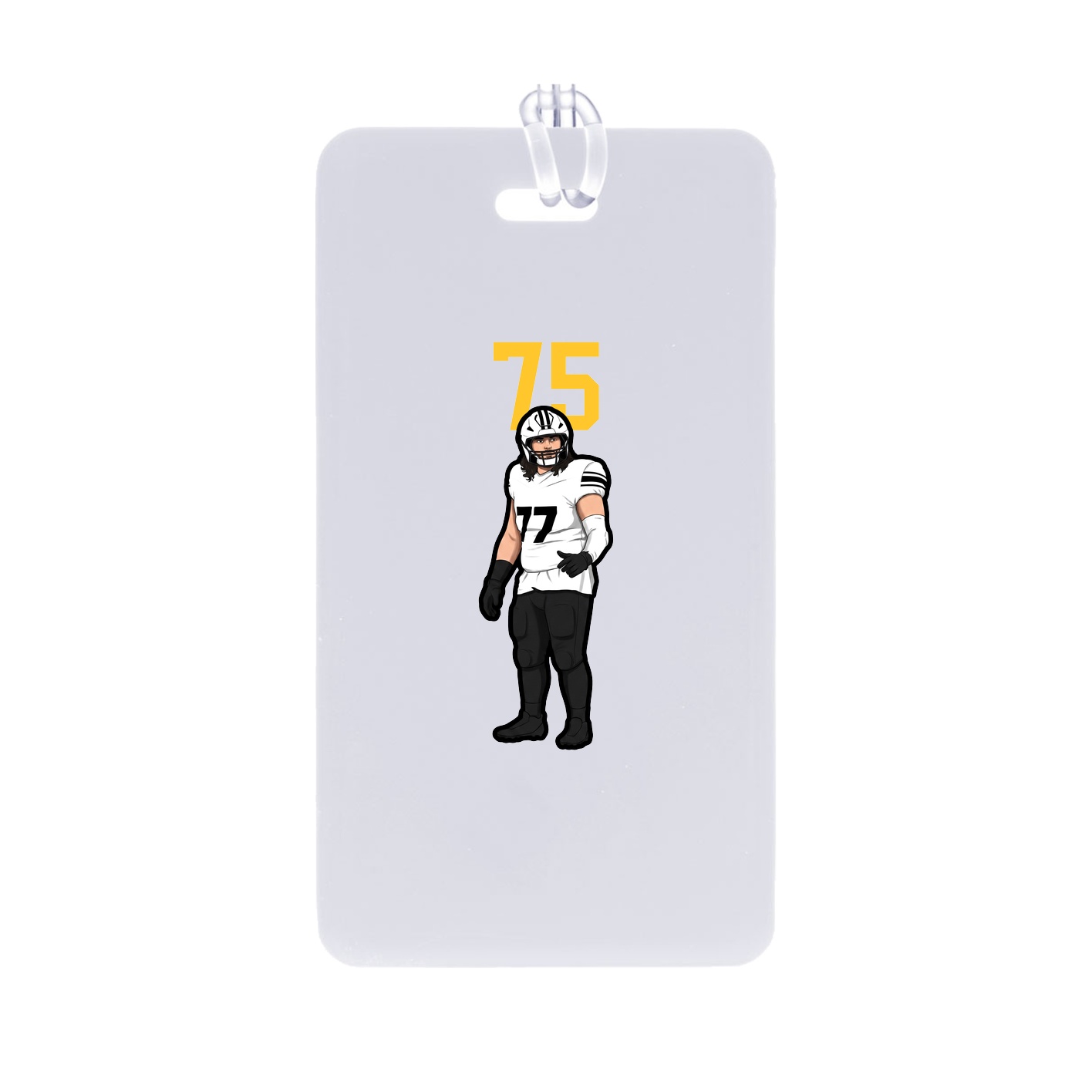 Bag Tag — Number Top in Classic