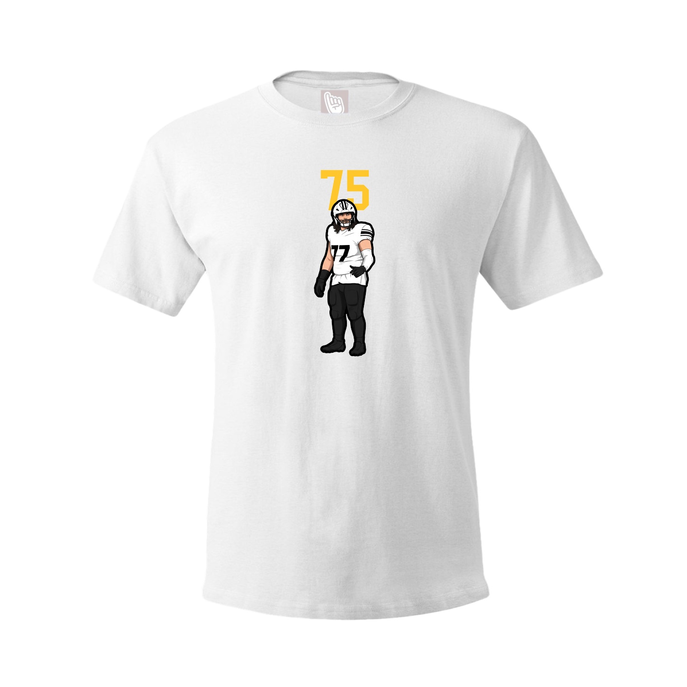 Tee — Number Top in White