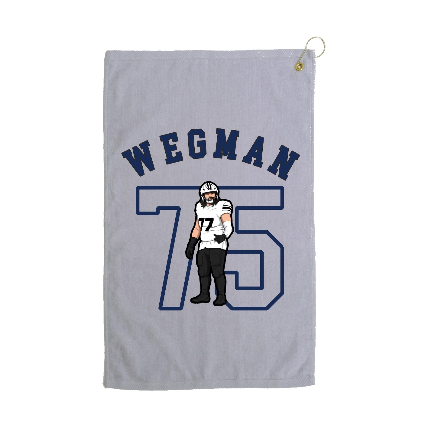 Golf Towel — Shirsey Arch in Grey