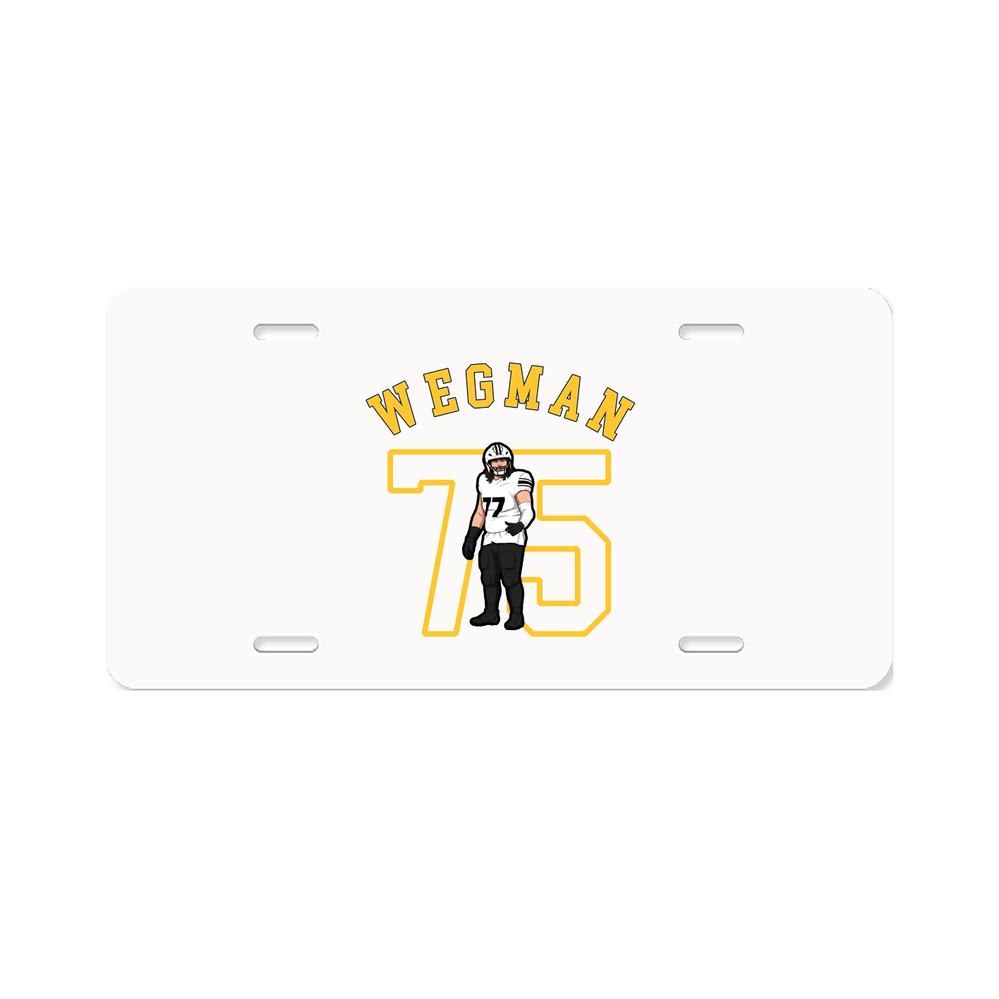 License Plate — Shirsey Arch in Classic