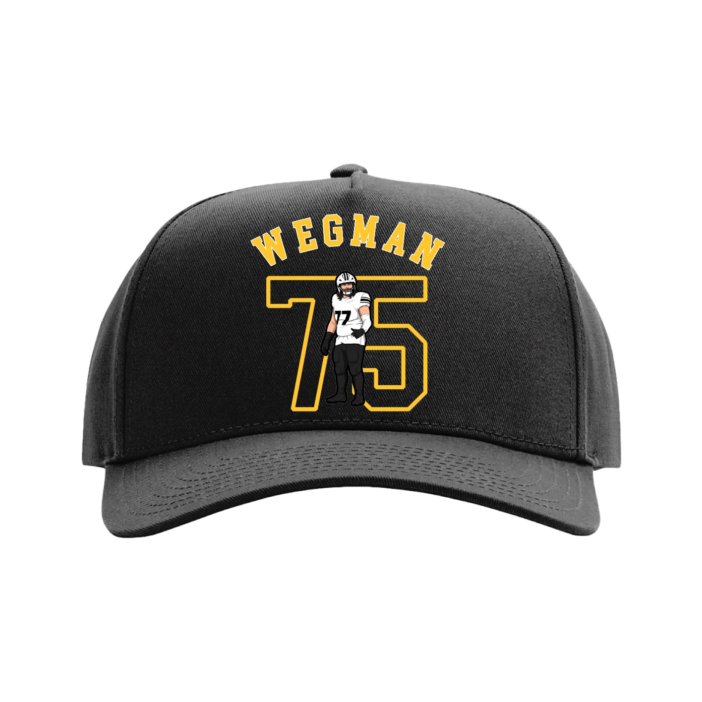 Full Fabric Five-Panel Champ Cap