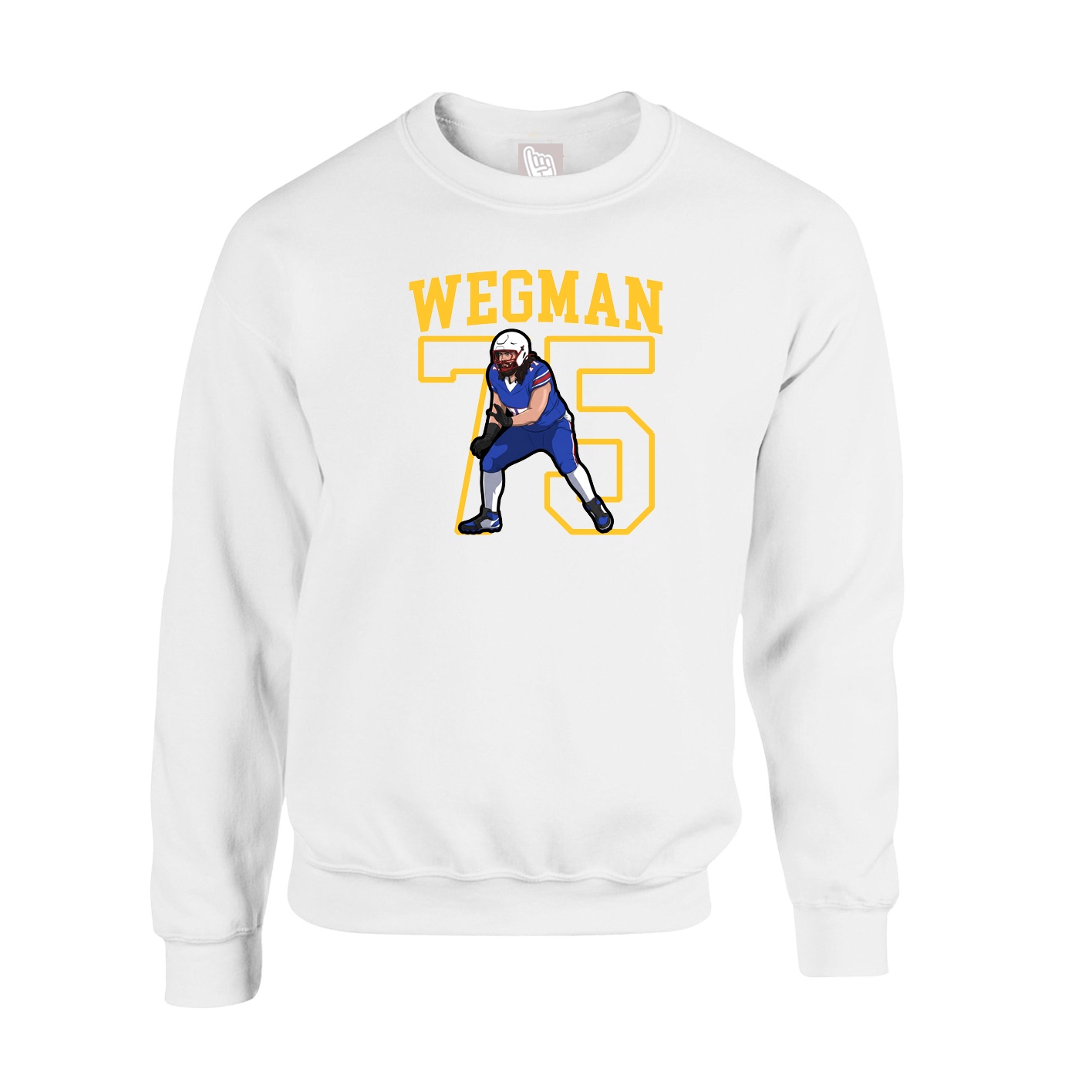 Fleece Crew — Shirsey in White