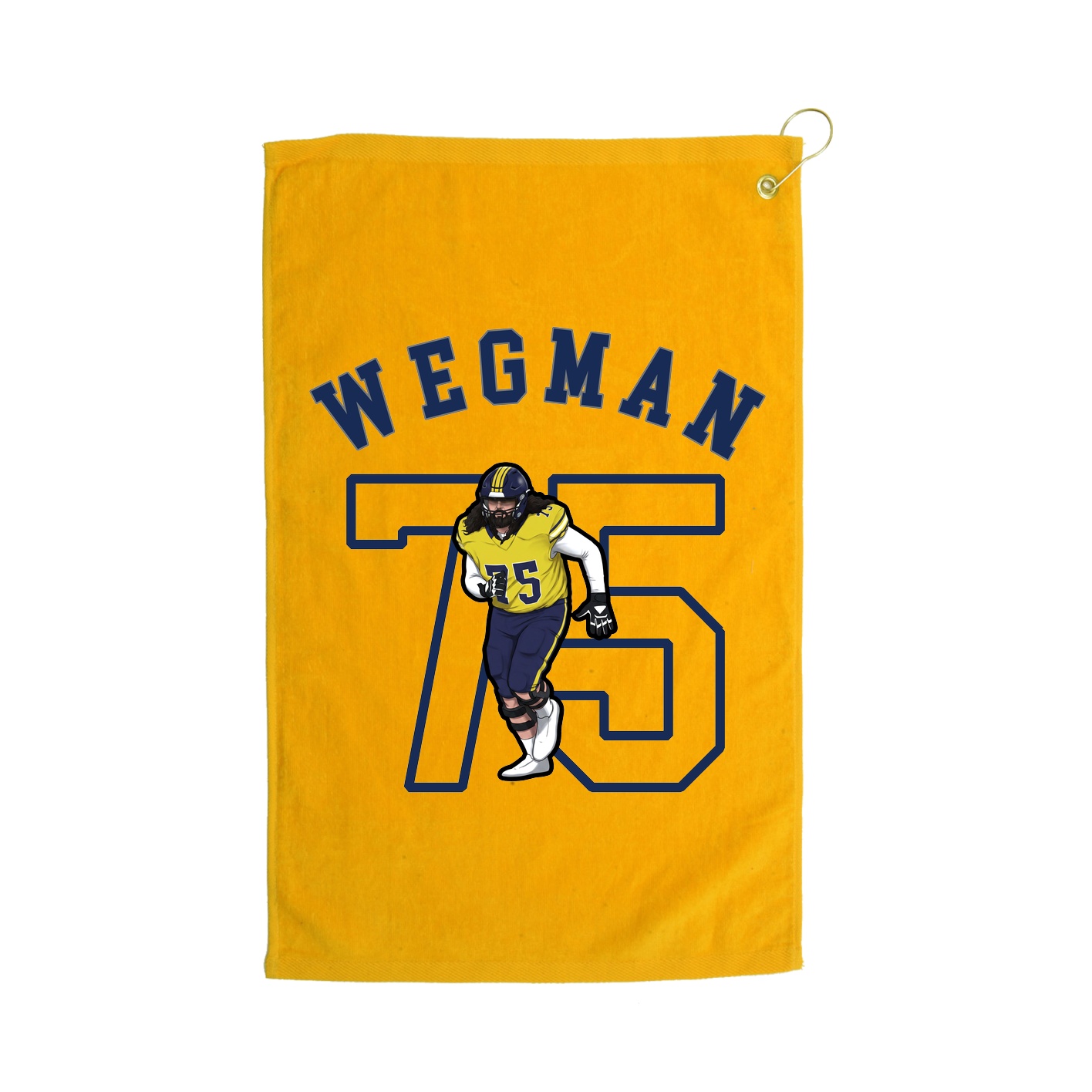Golf Towel — Shirsey Arch in Gold