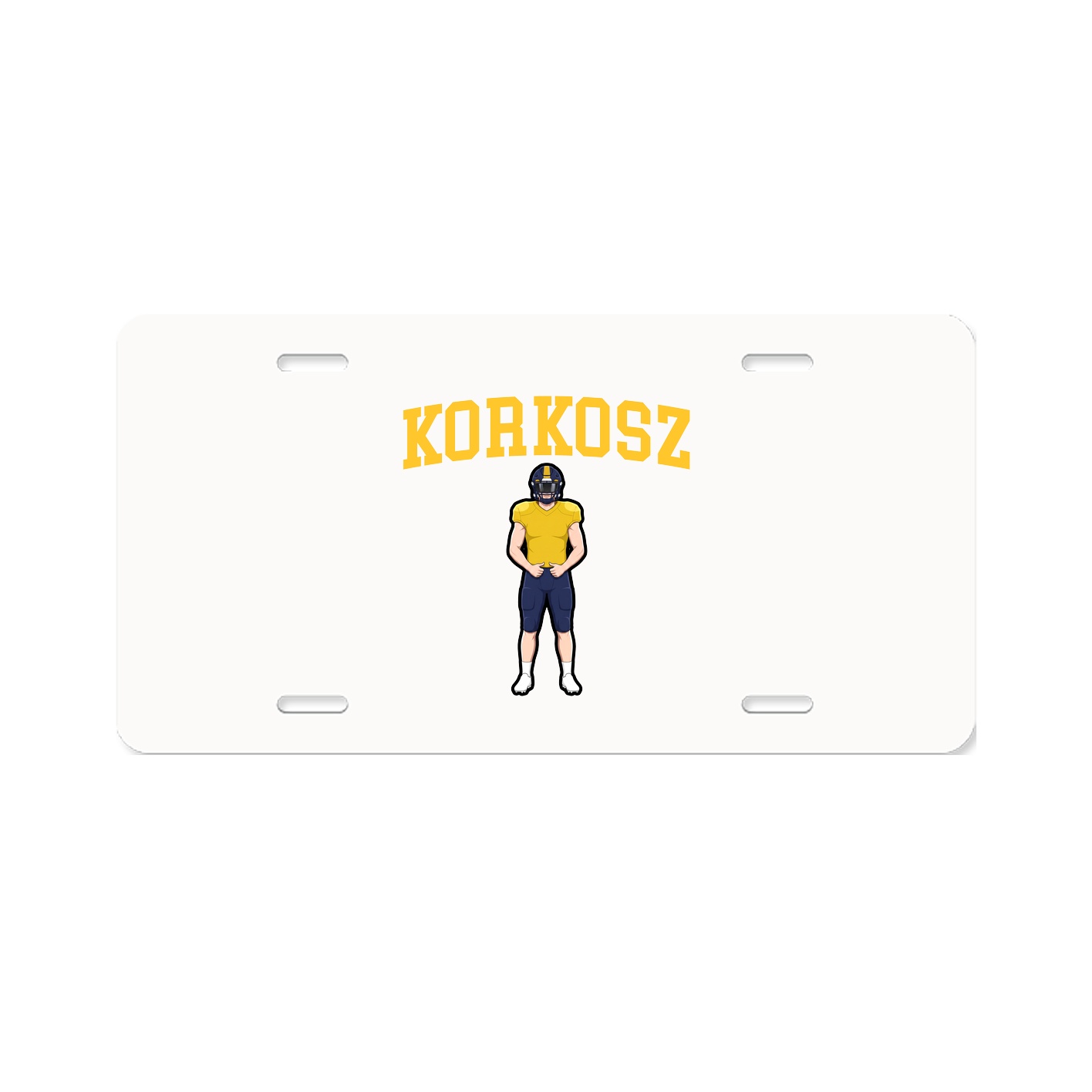 License Plate — Shirsey in Classic