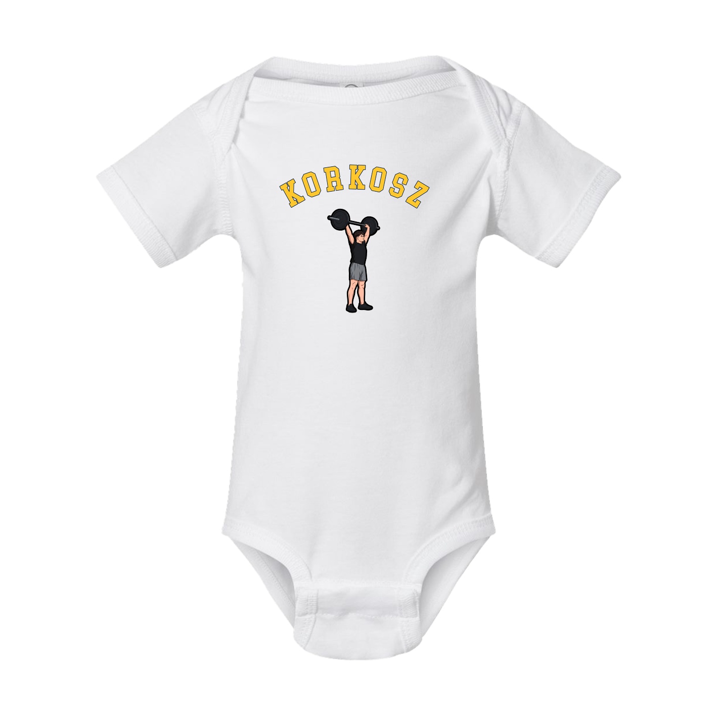 Baby Onesie — Shirsey Arch in White