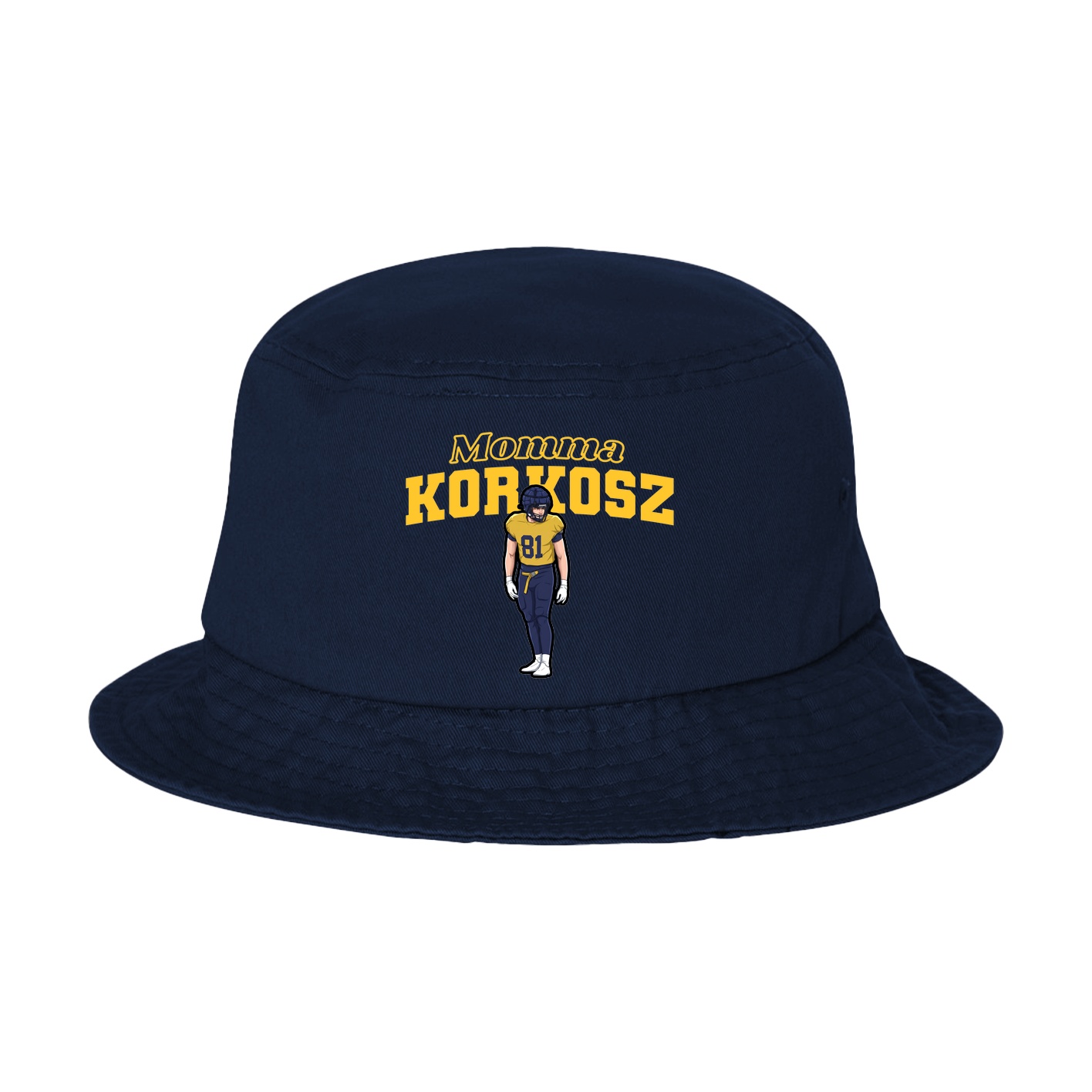 Bucket Cap — Mothers Day Block in Navy