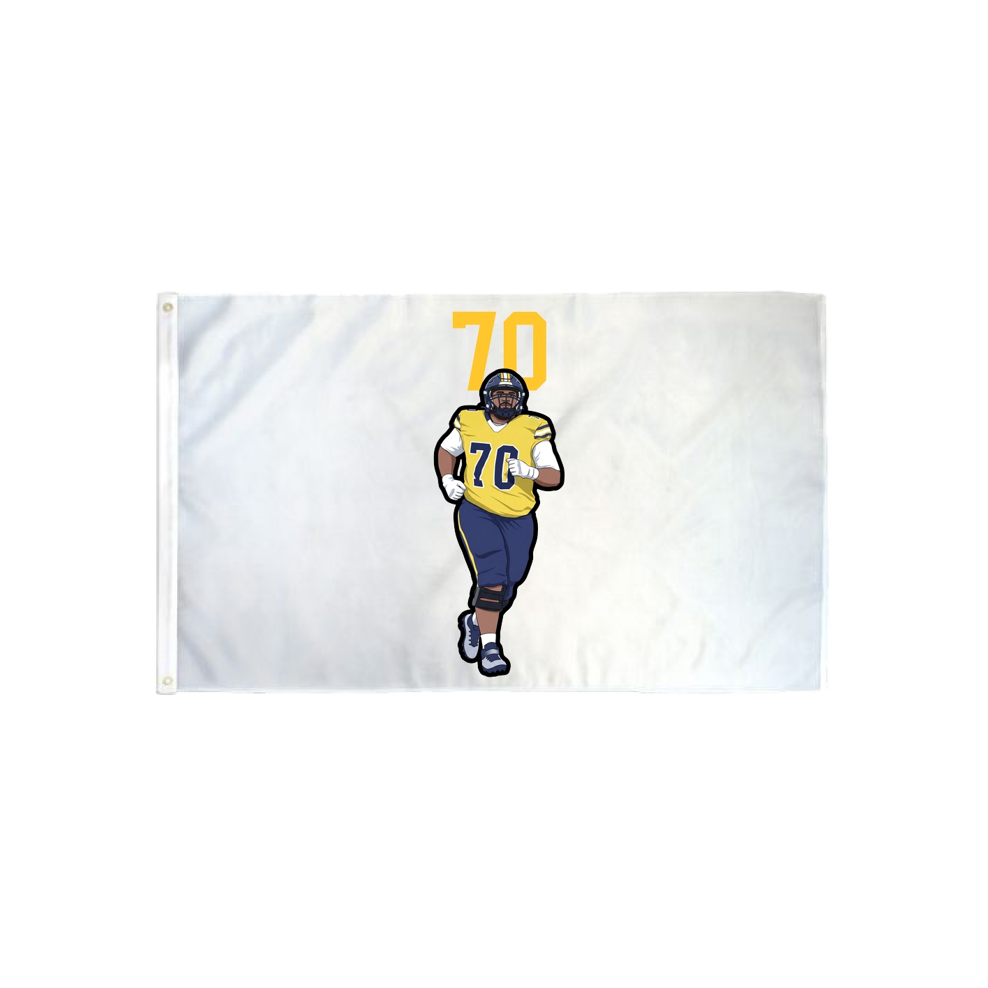 3x5 Flag — Number Top in Classic