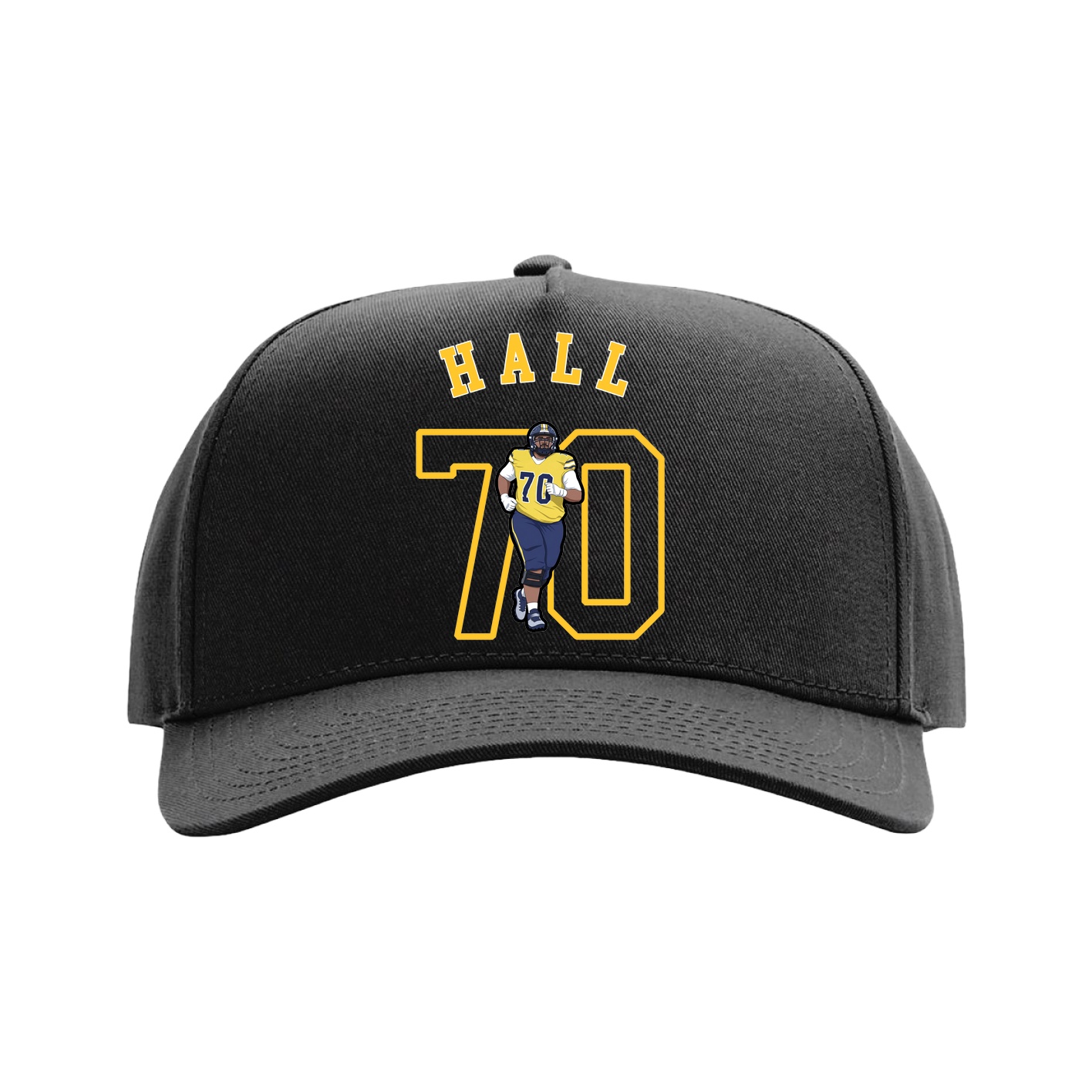 Full Fabric Five-Panel Champ Cap