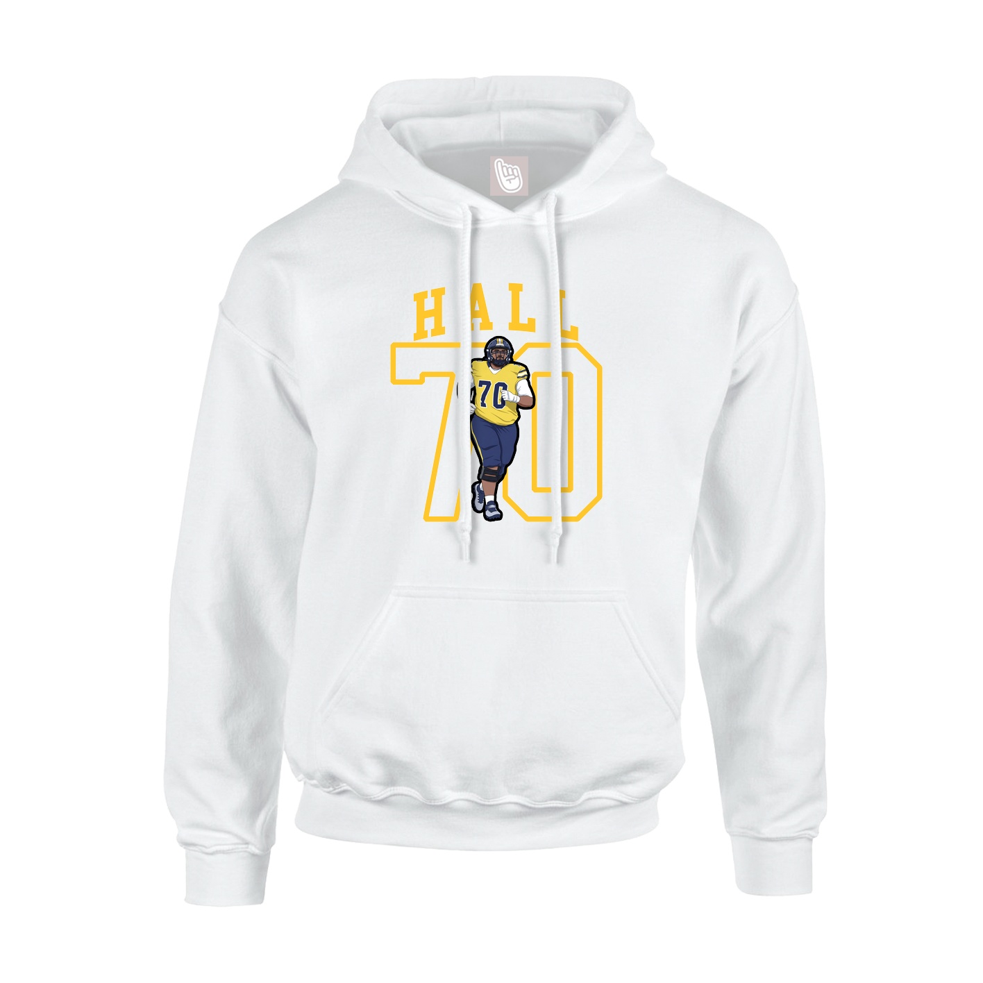 Youth Hoodie — Shirsey in White