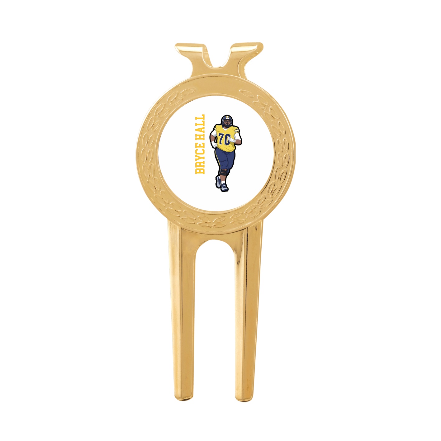 Divot Tool with Ball Marker — Name Vertical in Classic