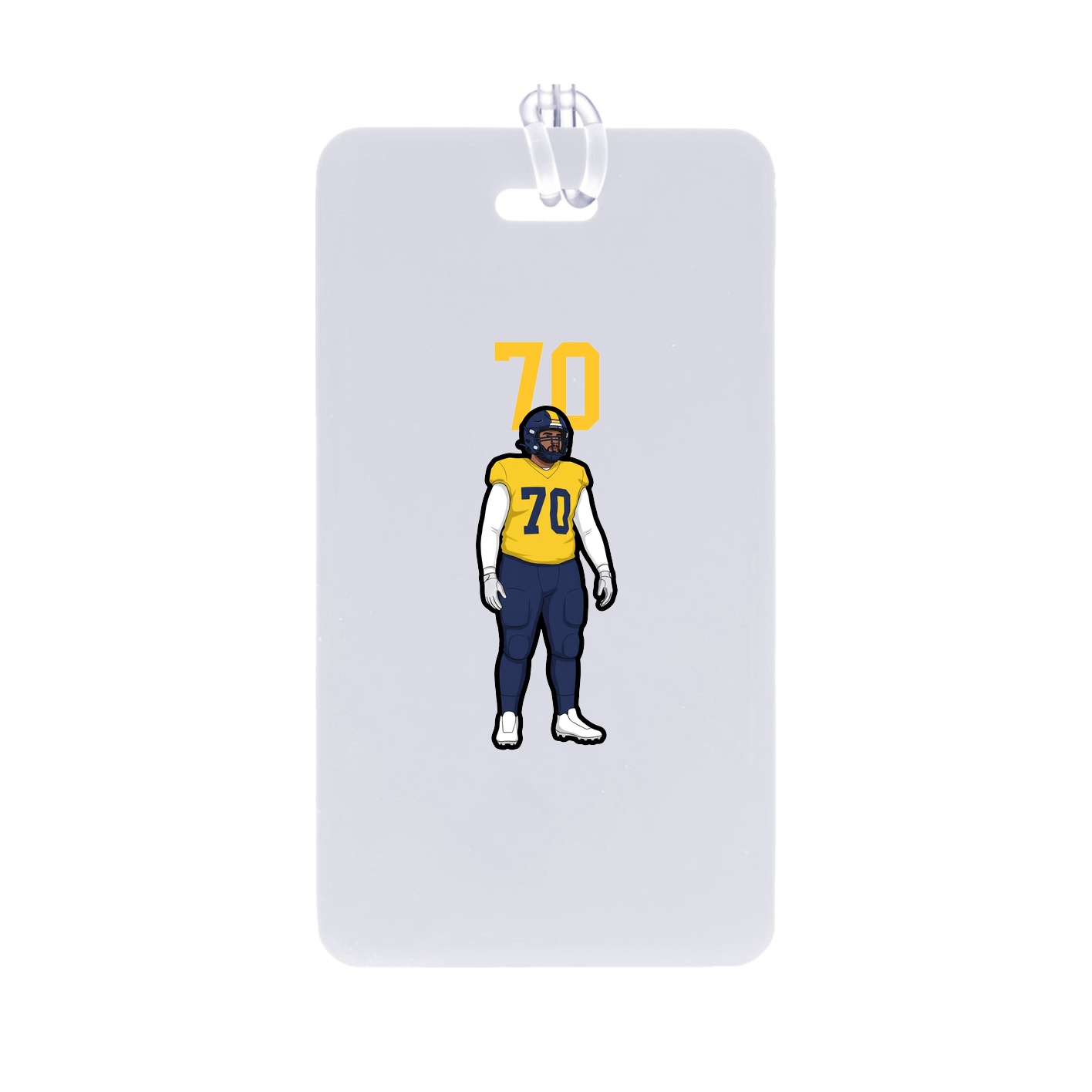 Bag Tag — Number Top in Classic