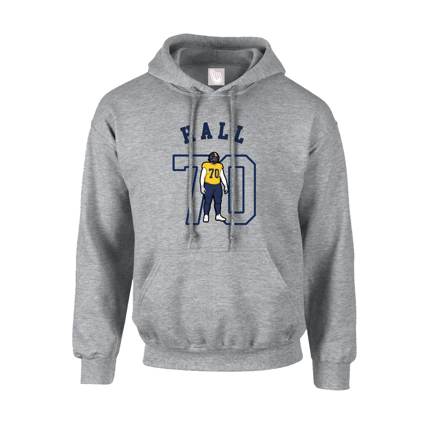 Youth Hoodie — Shirsey Arch in Grey