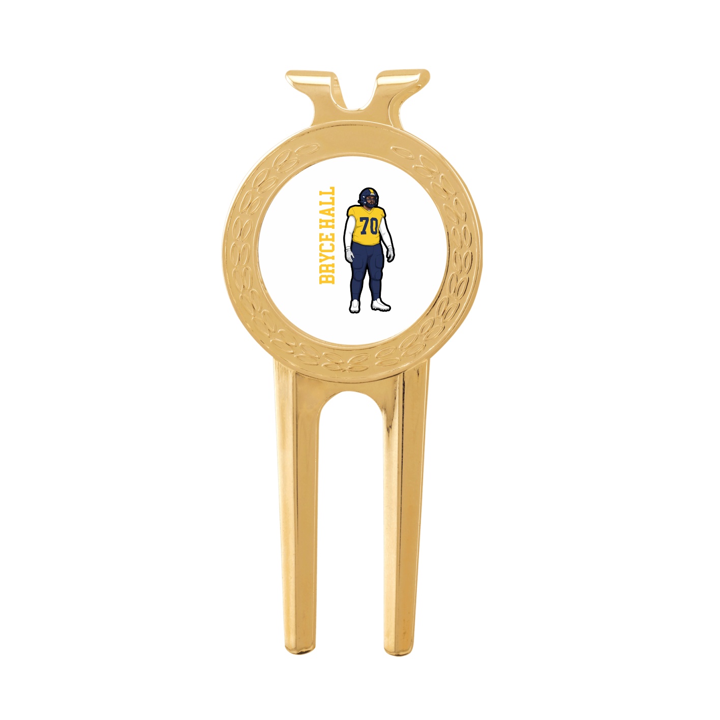Divot Tool with Ball Marker — Name Vertical in Classic