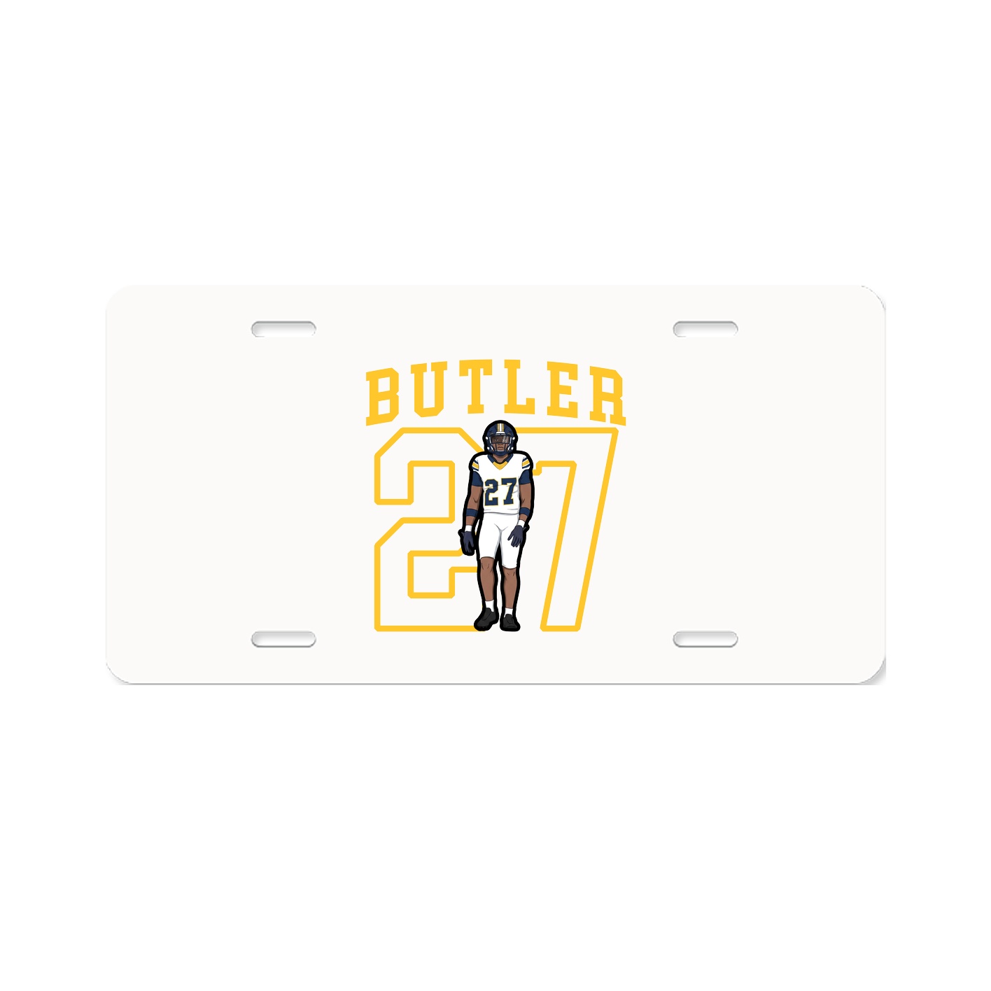 License Plate — Shirsey in Classic