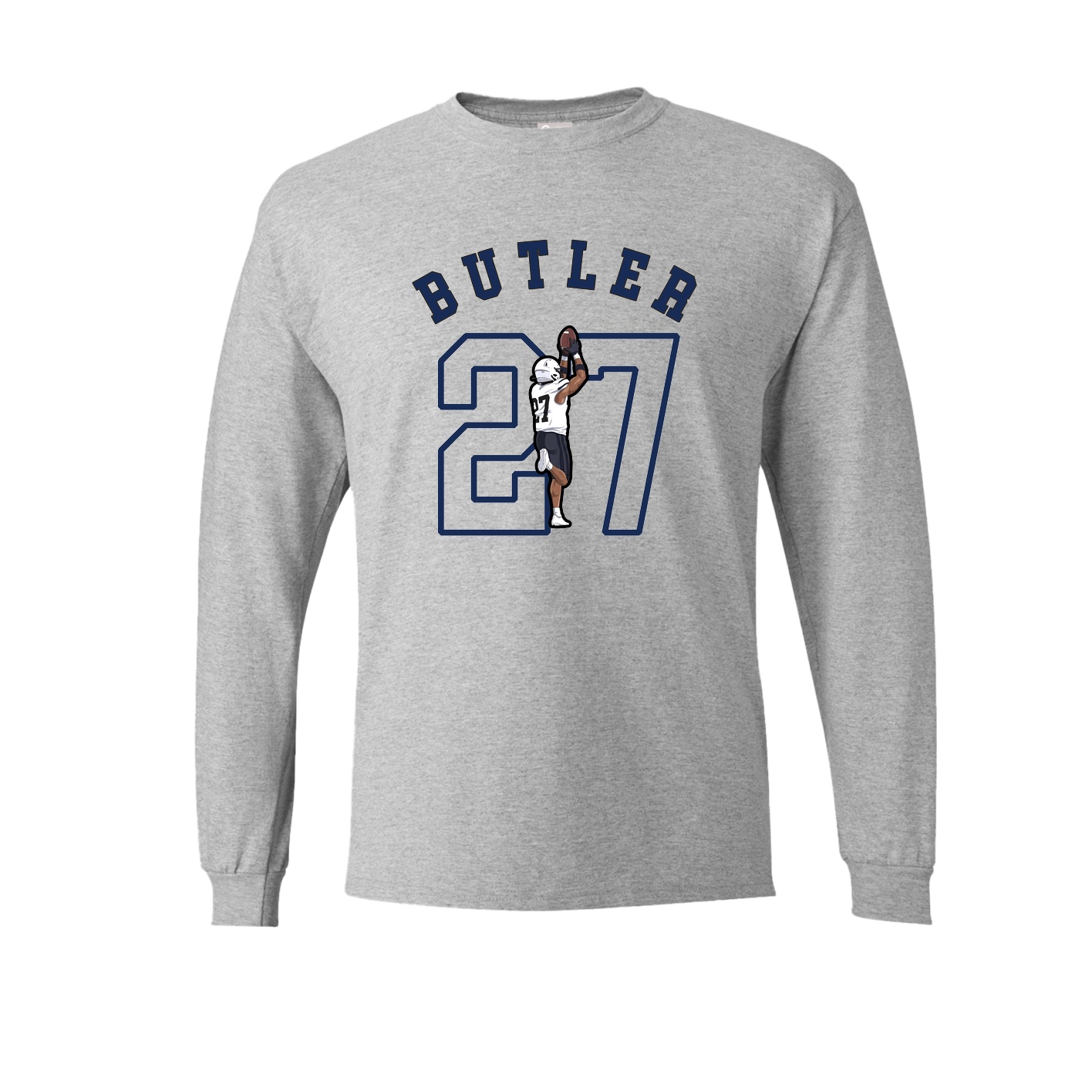 Long Sleeve Tee — Shirsey Arch in Grey
