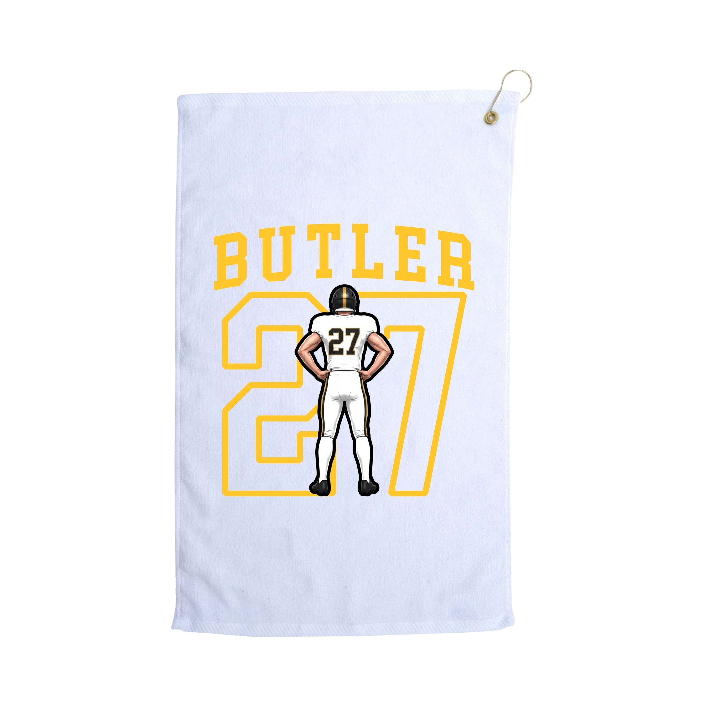 Golf Towel — Shirsey in White