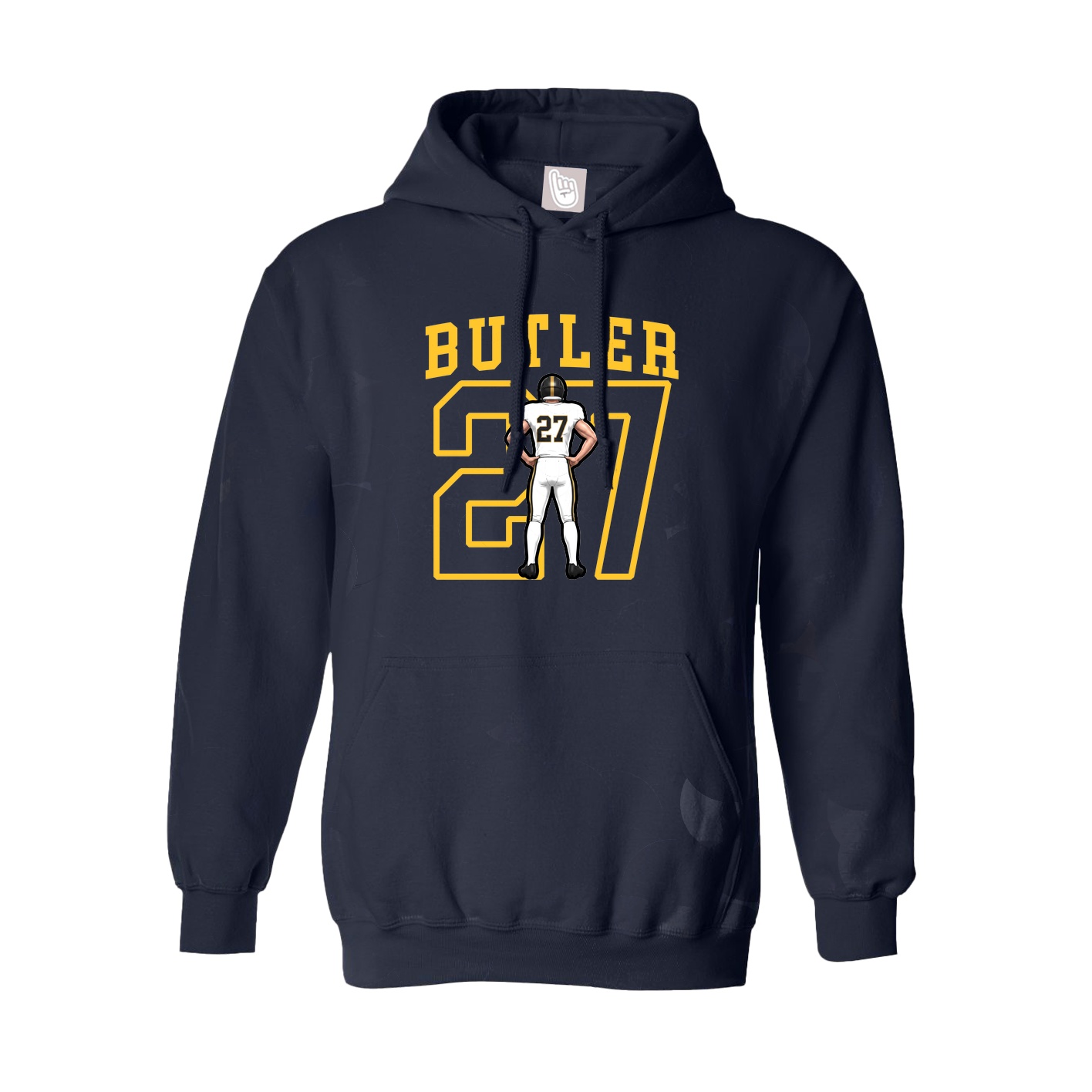 Youth Hoodie — Shirsey in Navy