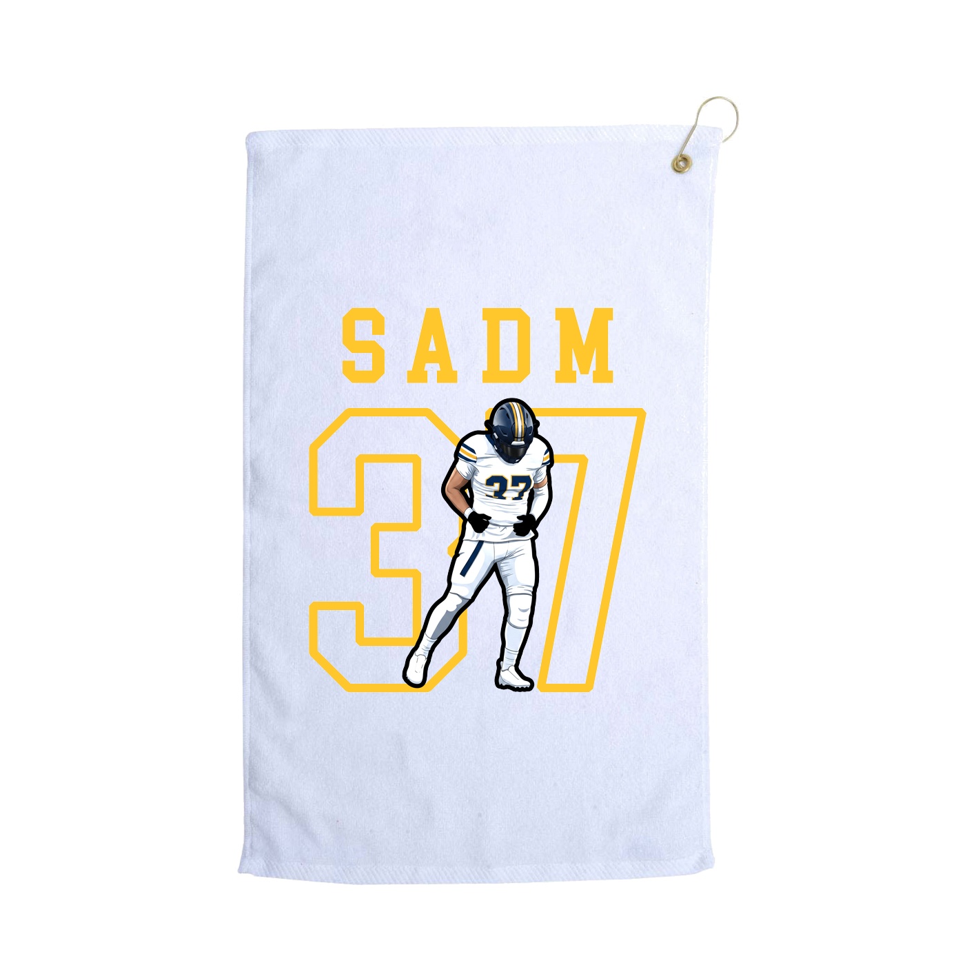 Golf Towel — Shirsey in White