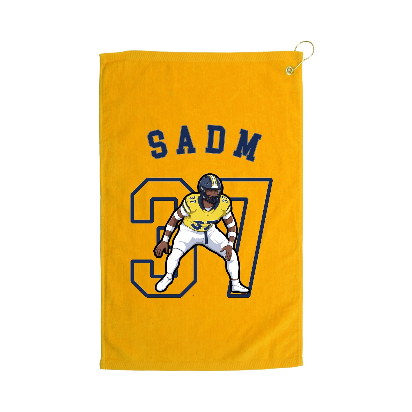 Golf Towel — Shirsey Arch in Gold