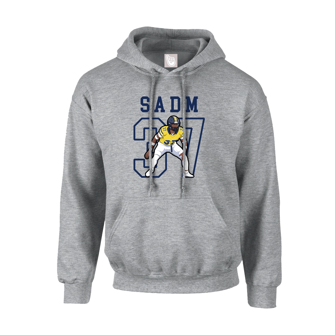 Hoodie — Shirsey in Grey