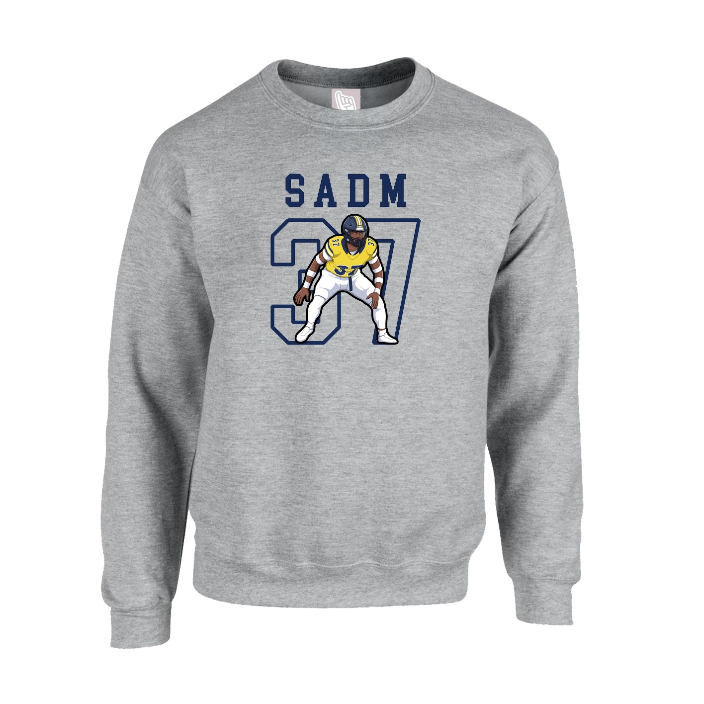 Fleece Crew — Shirsey in Grey