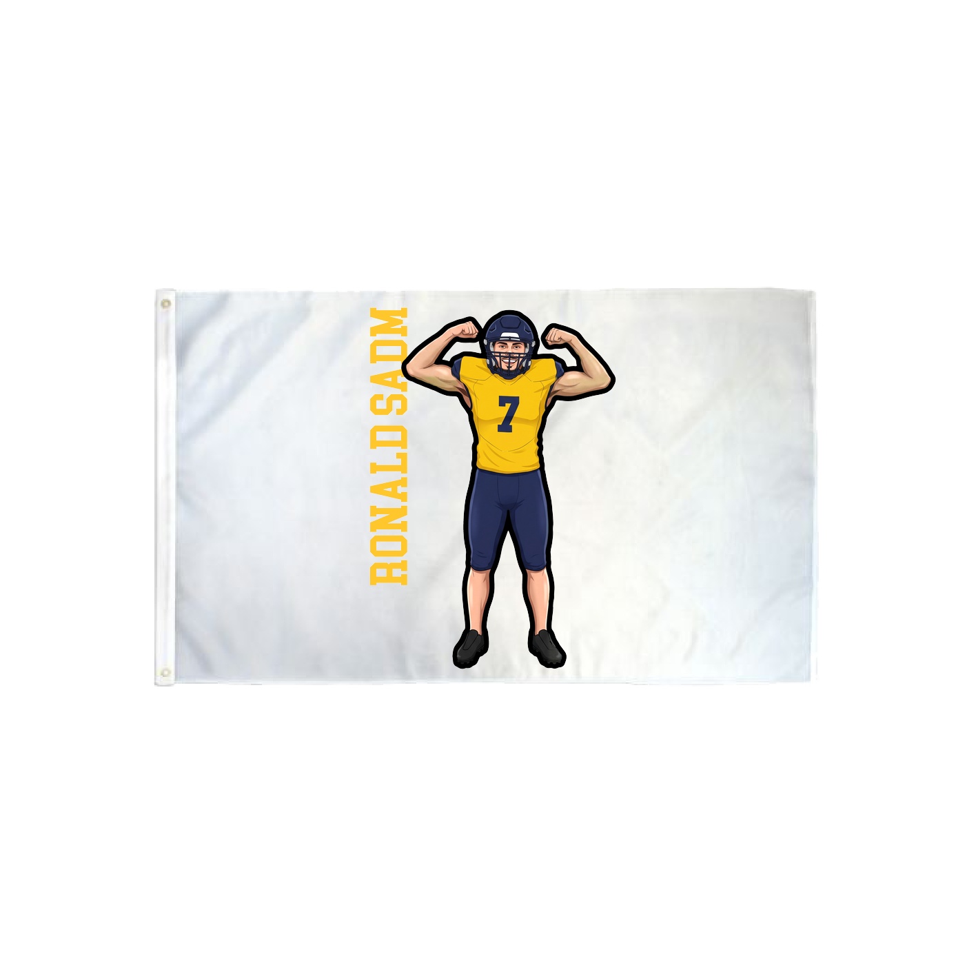 3x5 Flag — Name Vertical in Classic