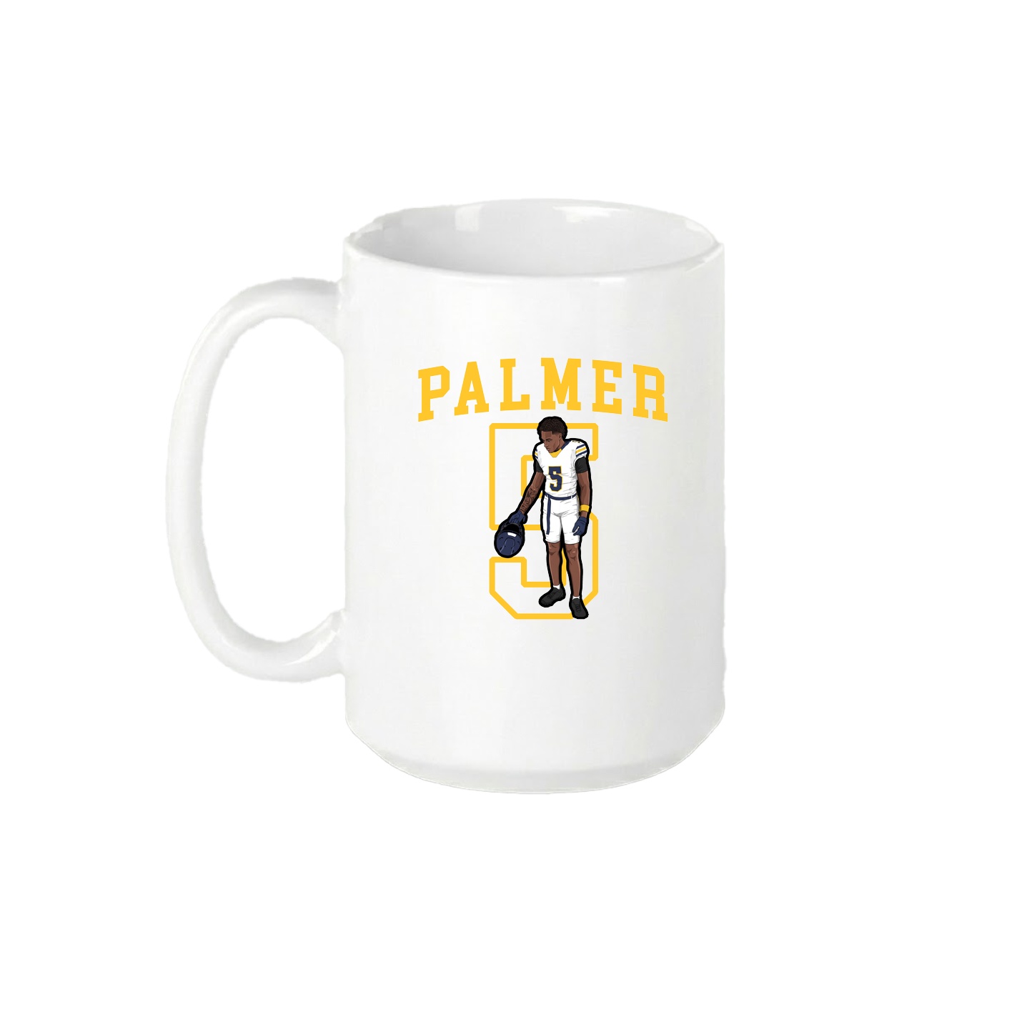 15oz Coffee Mug — Shirsey in White