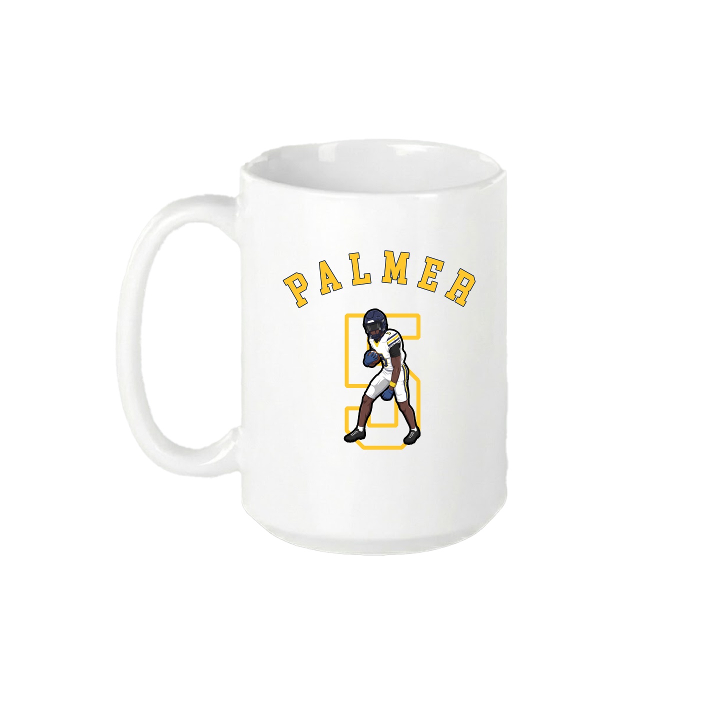 15oz Coffee Mug — Shirsey Arch in White