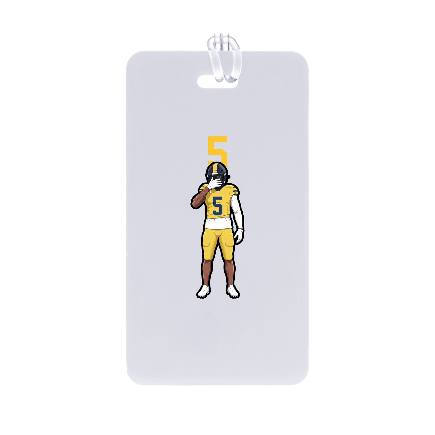 Bag Tag — Number Top in Classic