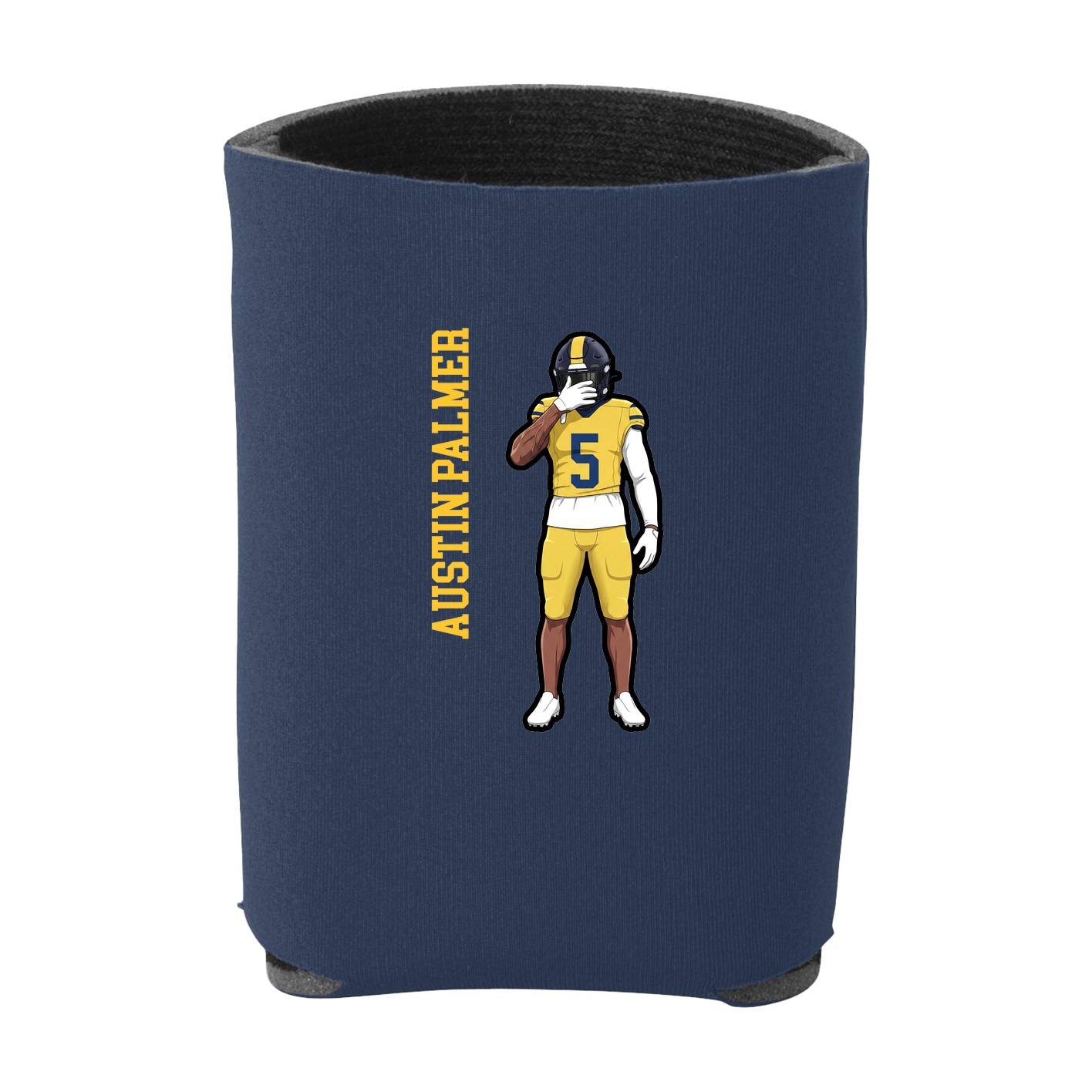 Can Holder — Name Vertical in Navy