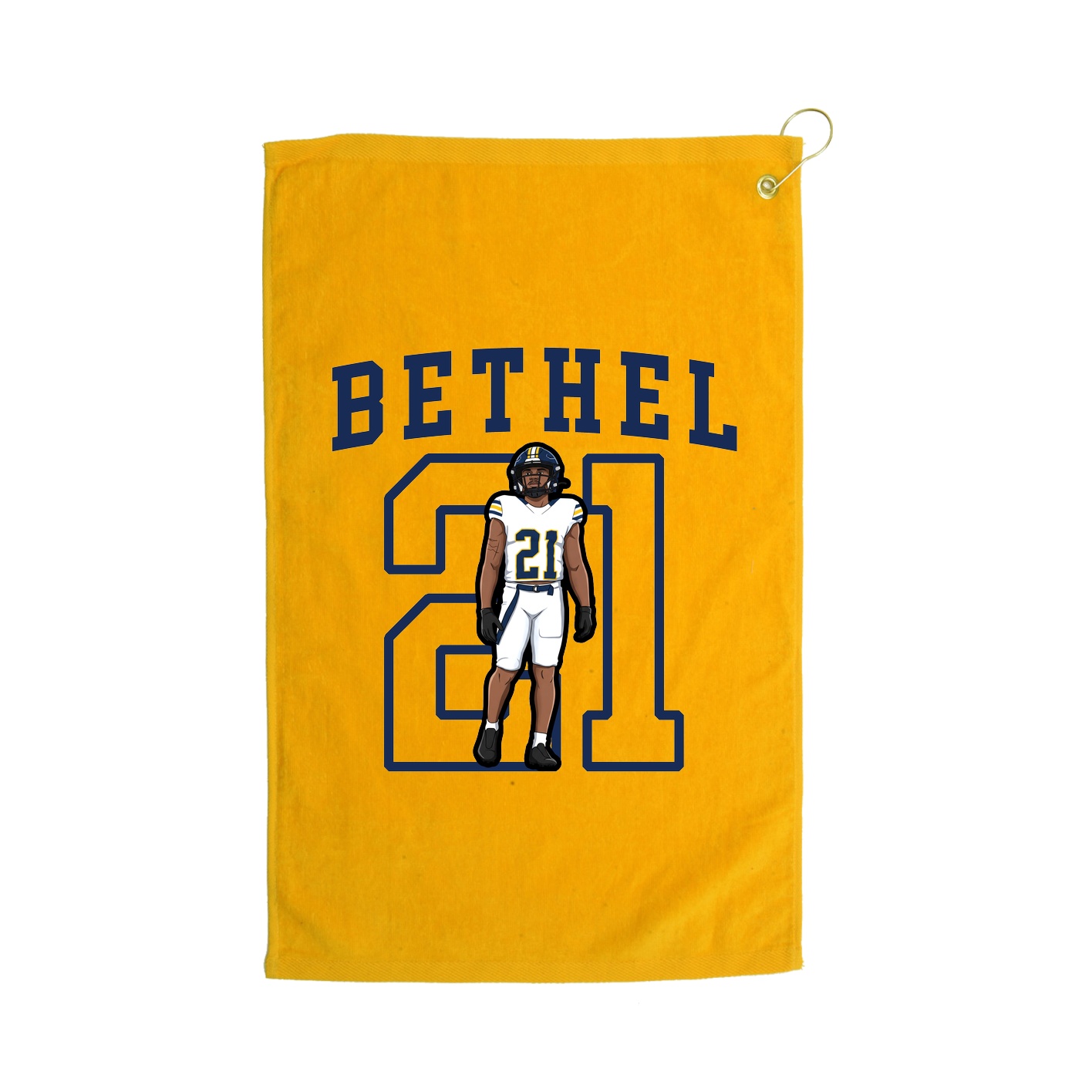 Golf Towel — Shirsey in Gold