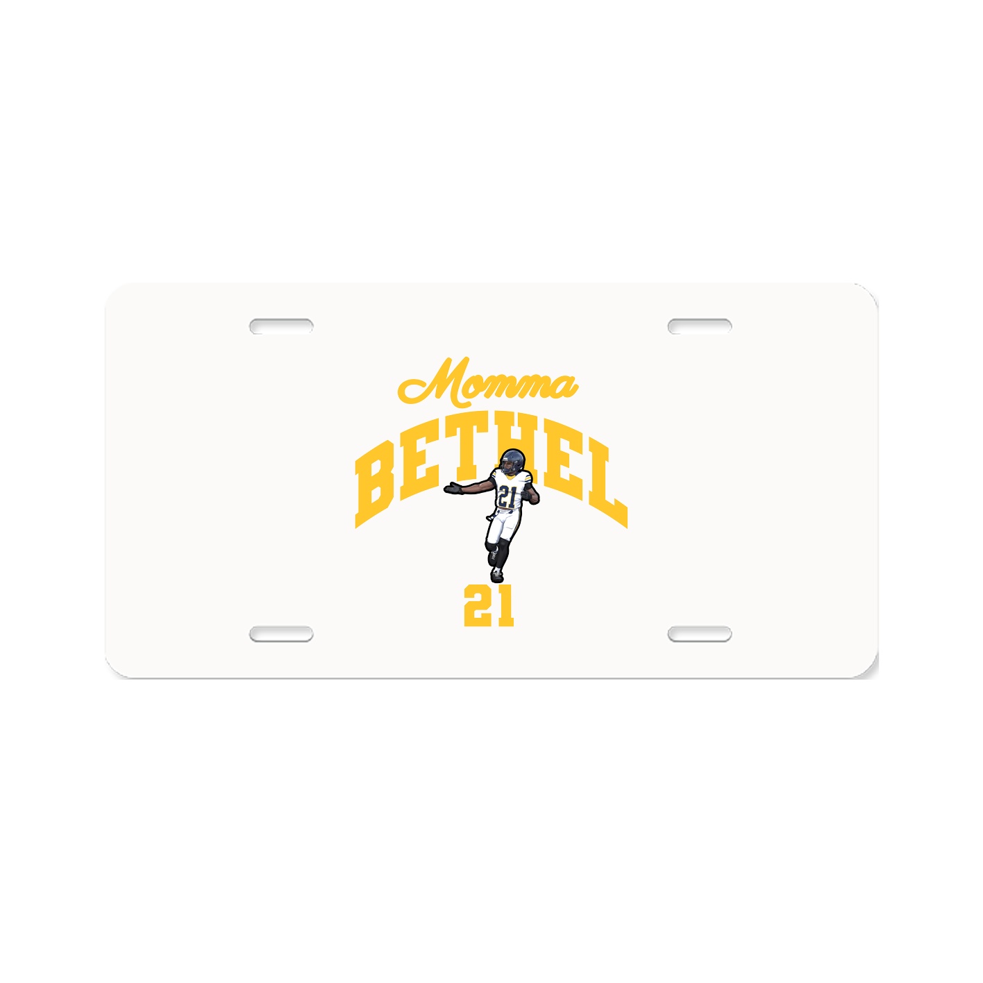 License Plate — Mothers Day Arch in Classic