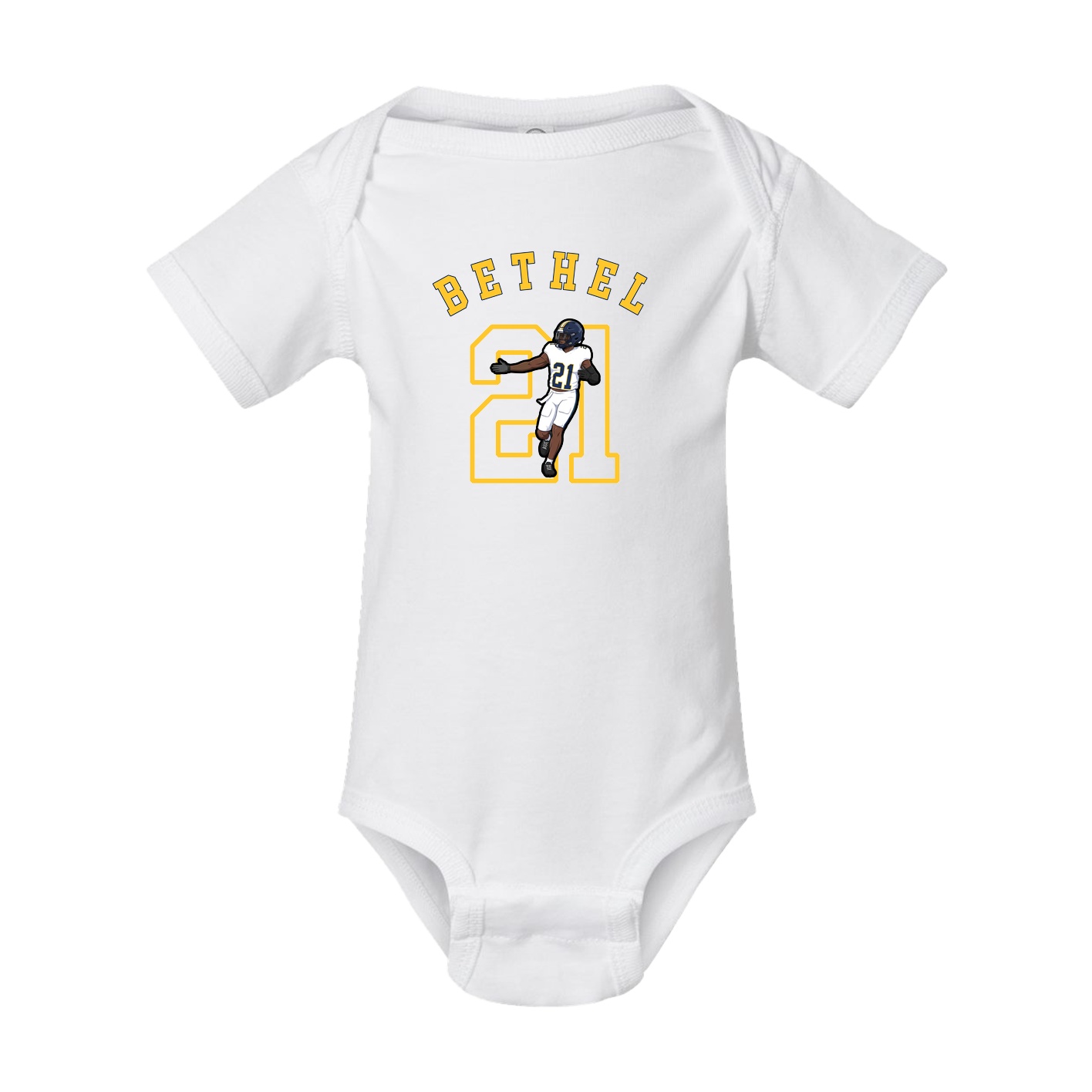 Baby Onesie — Shirsey Arch in White