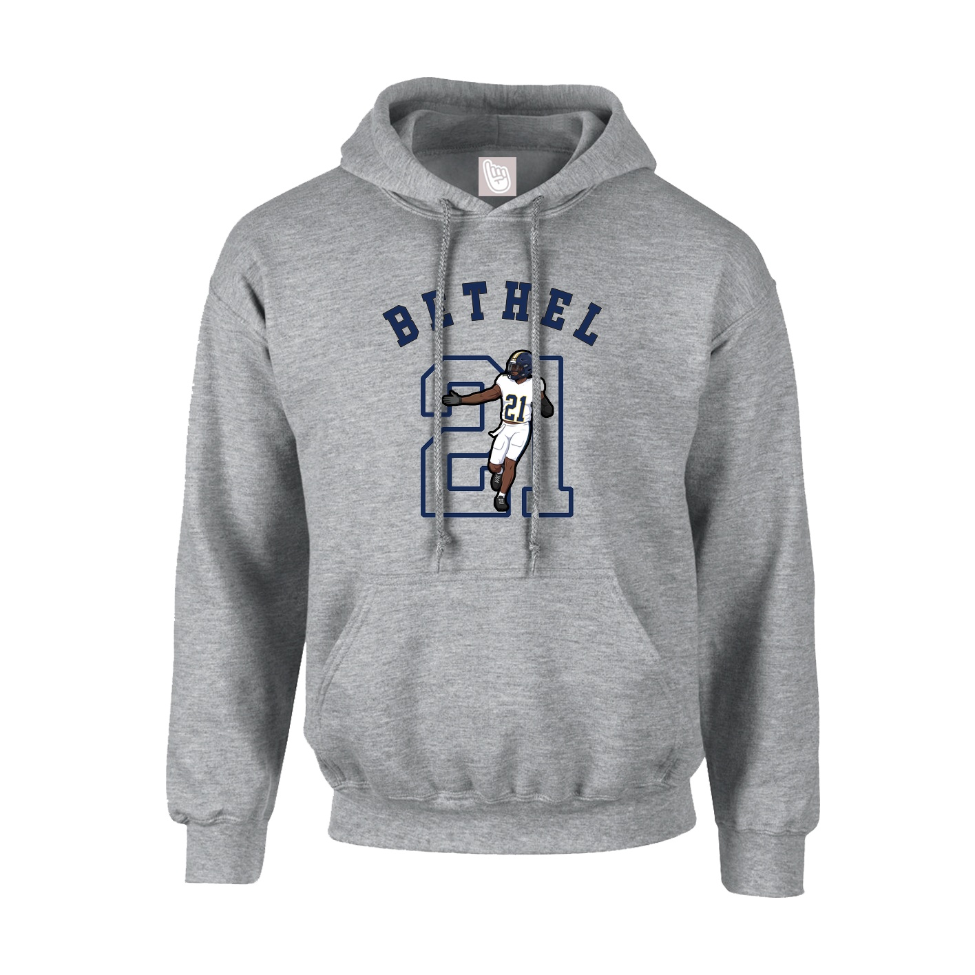 Youth Hoodie — Shirsey Arch in Grey