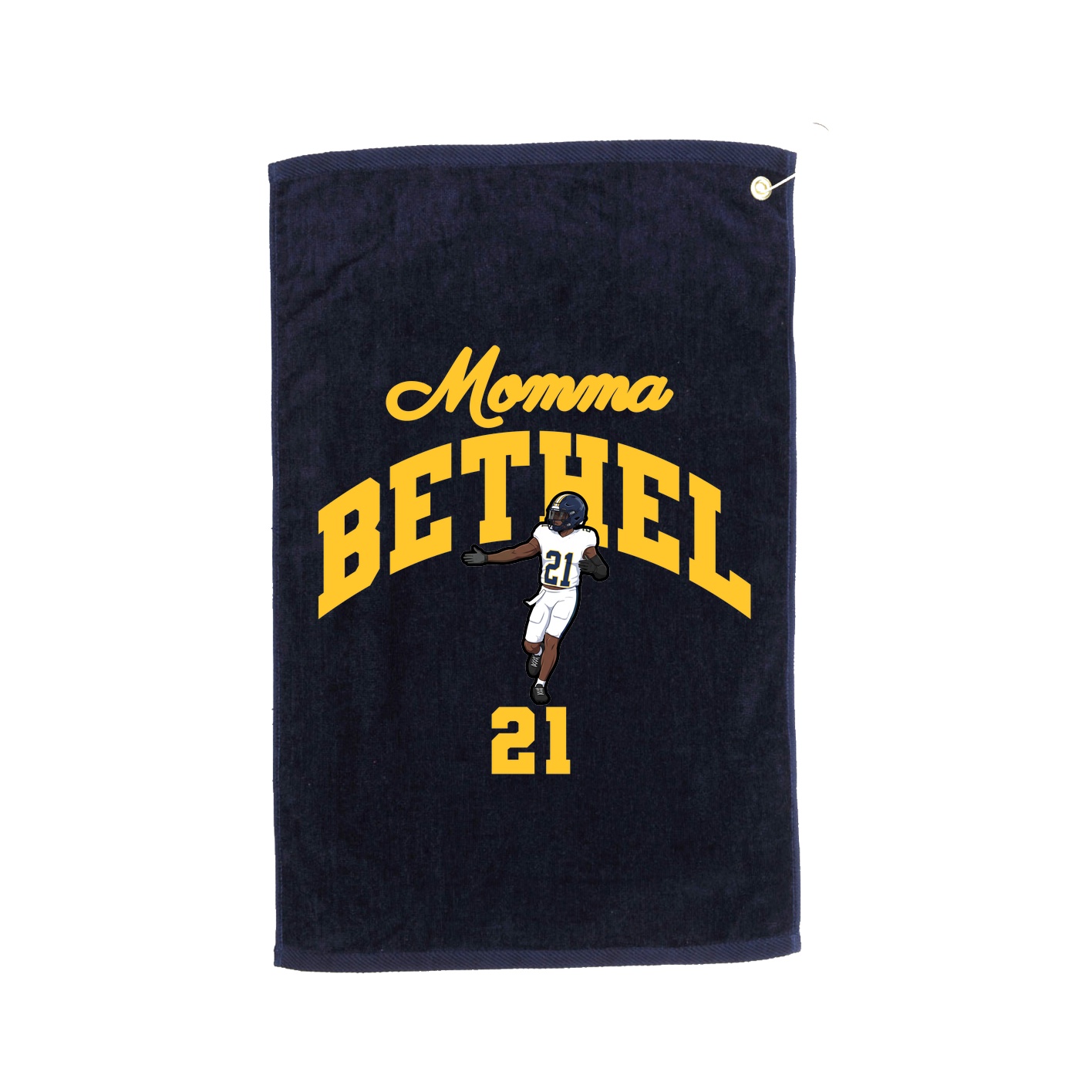 Golf Towel — Mothers Day Arch in Navy
