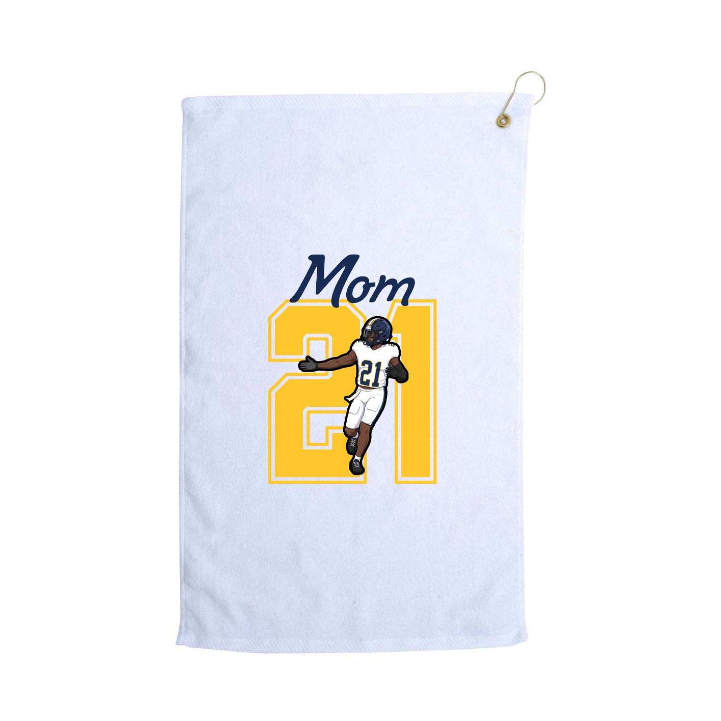 Golf Towel — Mothers Day Shirsey in White
