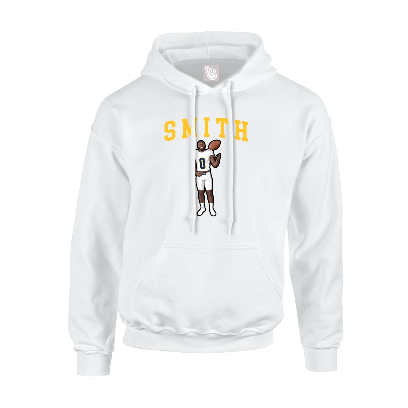 Youth Hoodie — Shirsey in White