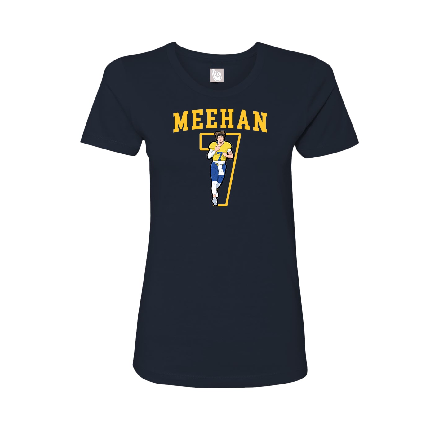 Fitted Women's Tee — Shirsey in Navy