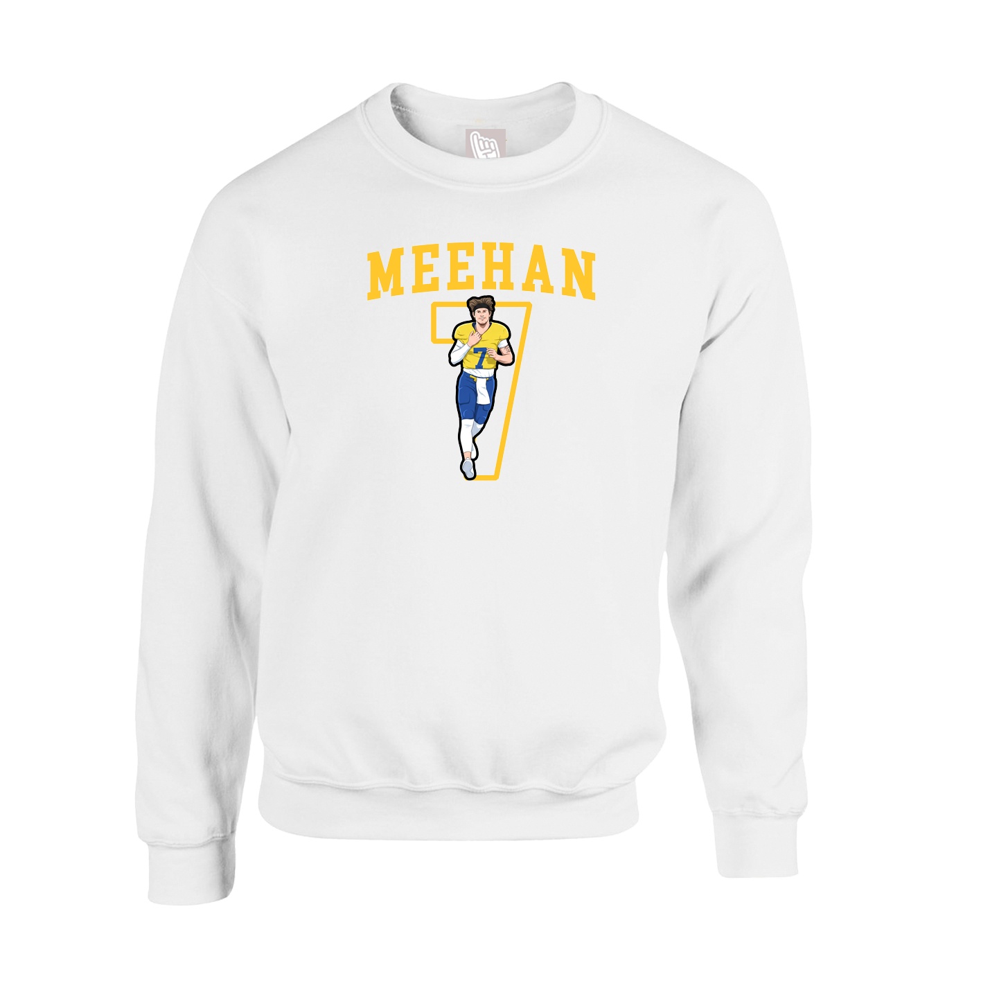 Fleece Crew — Shirsey in White