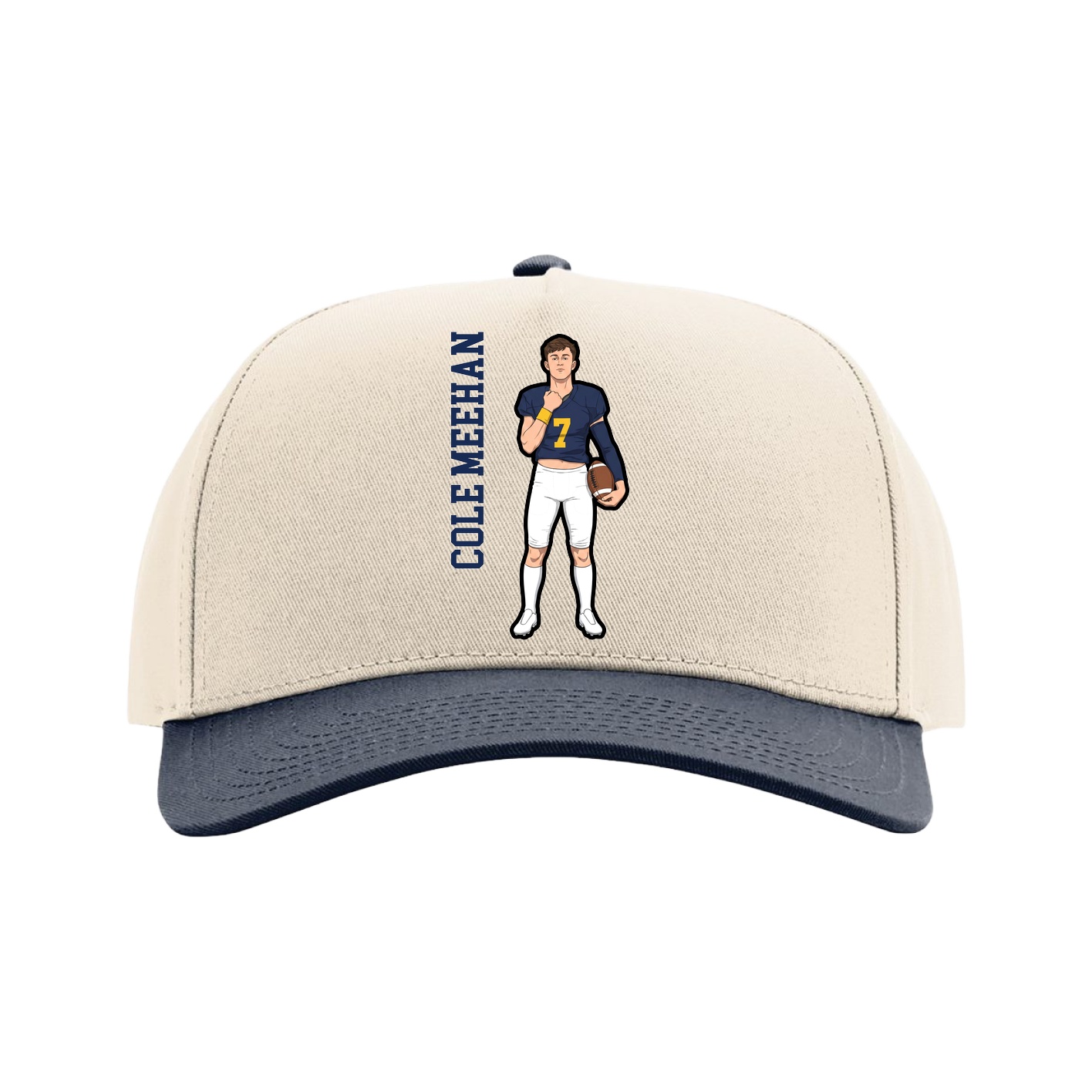 Full Fabric Five-Panel Champ Cap