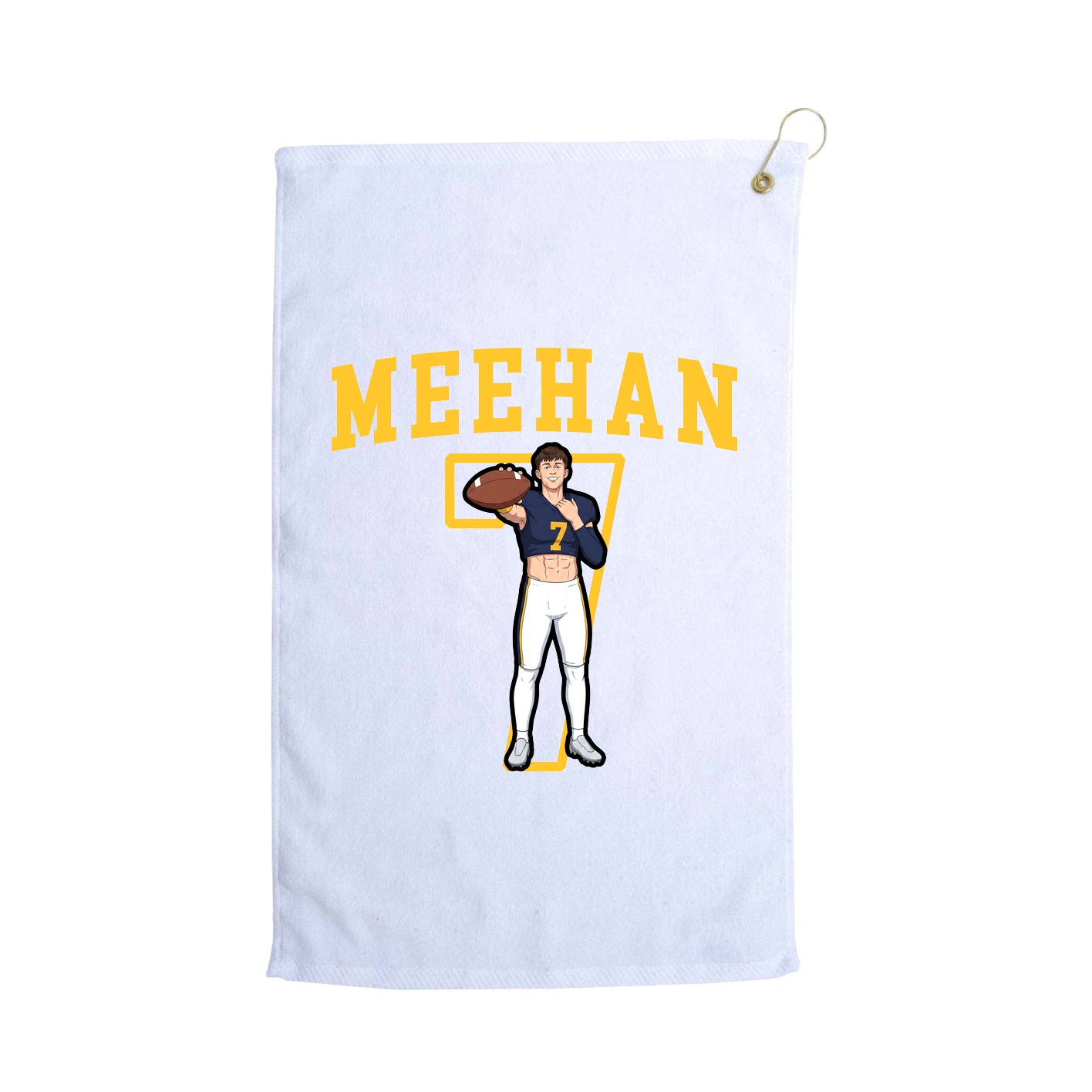 Golf Towel — Shirsey in White