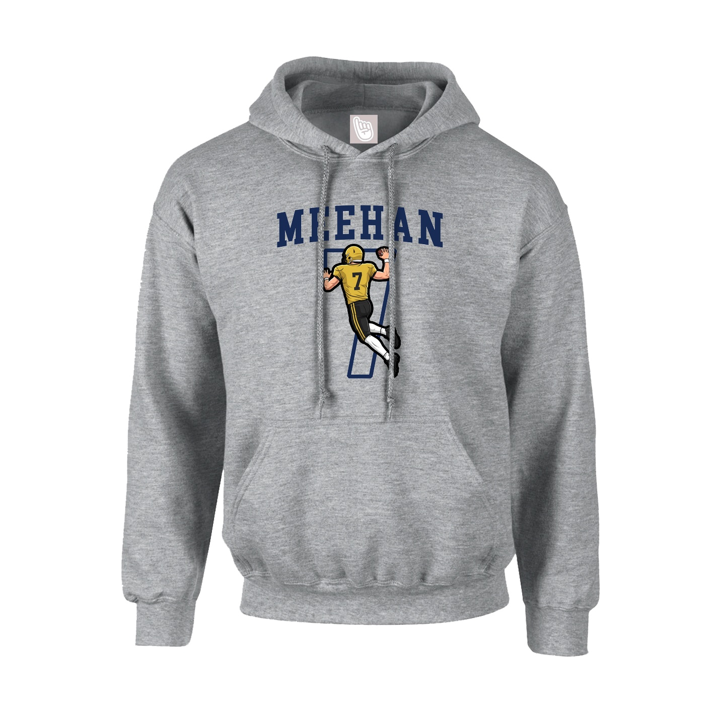 Hoodie — Shirsey in Grey