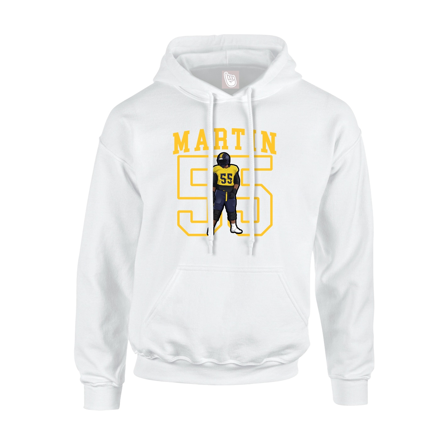 Youth Hoodie — Shirsey in White