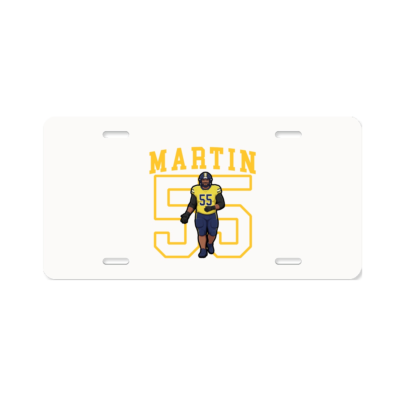 License Plate — Shirsey in Classic