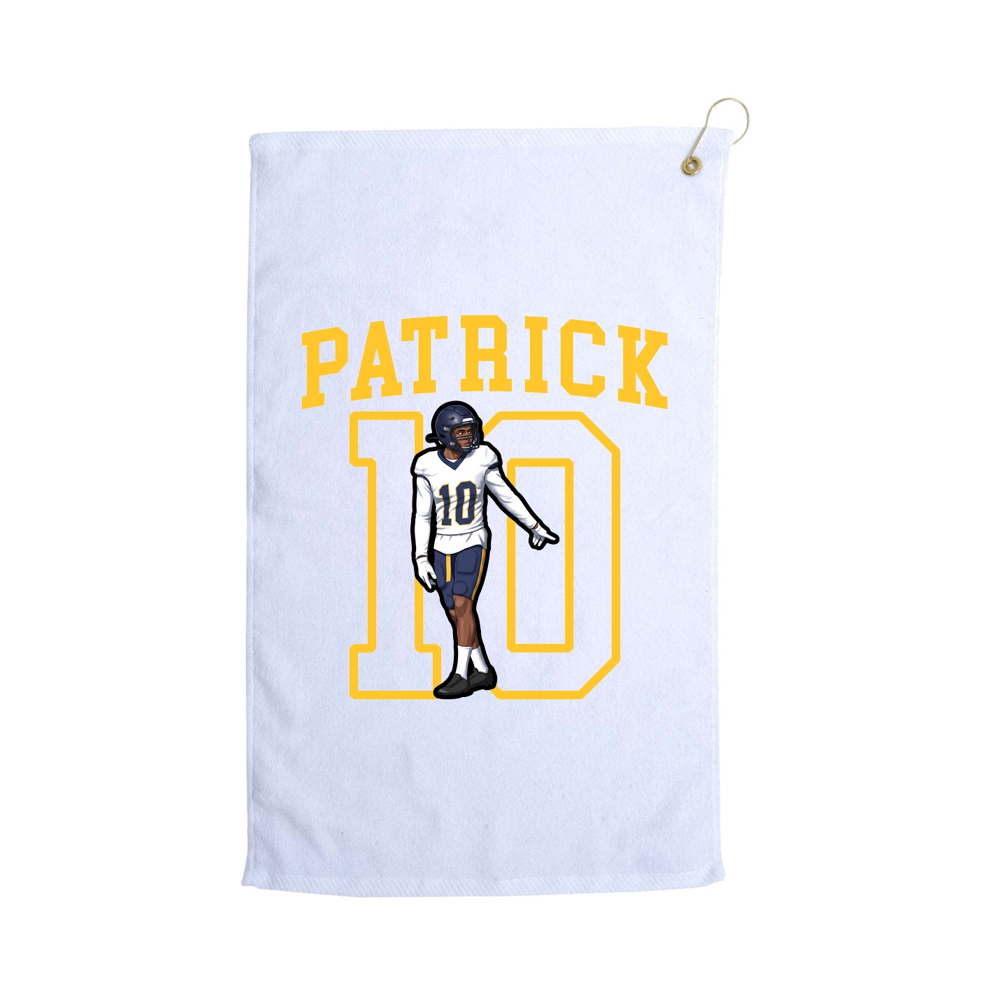 Golf Towel — Shirsey in White